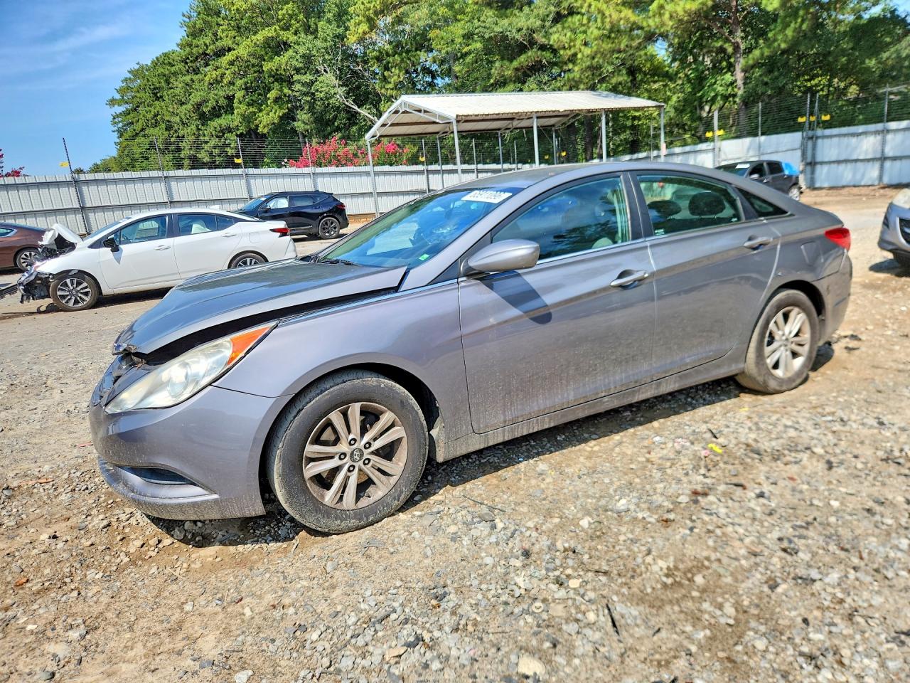 2013 Hyundai Sonata Gls Gray vin: 5NPEB4AC2DH702507