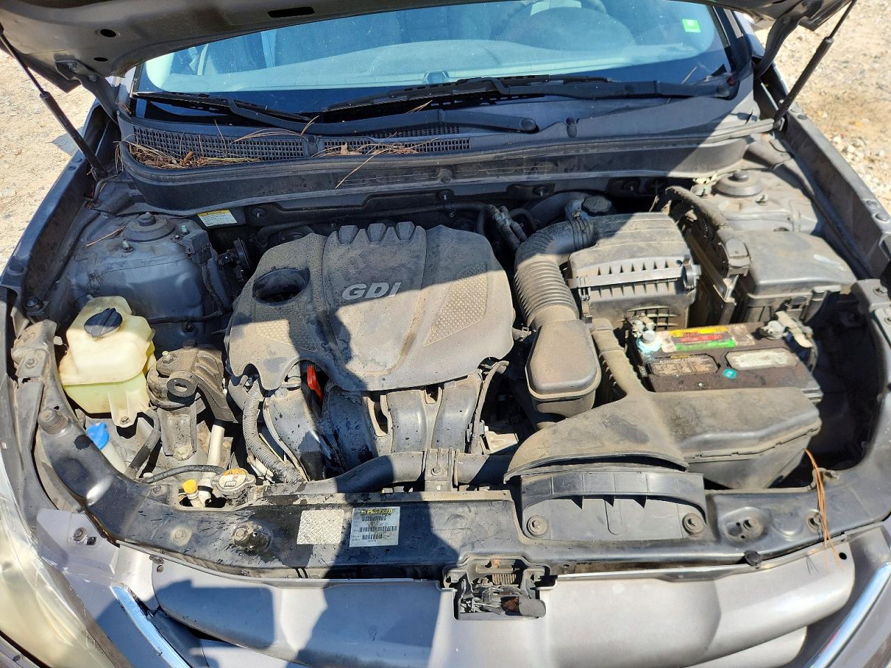2013 Hyundai Sonata Gls Gray vin: 5NPEB4AC2DH702507