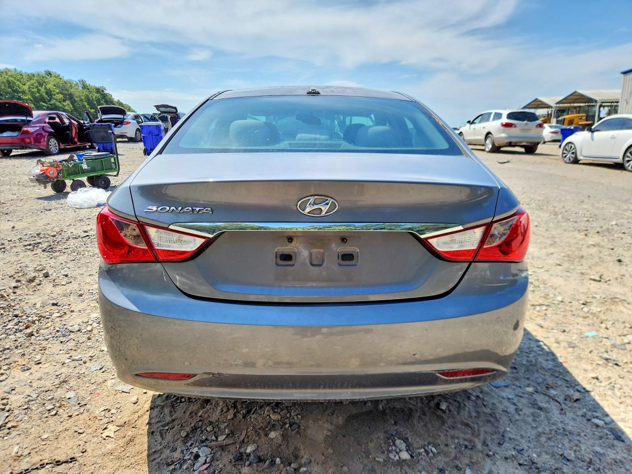 2013 Hyundai Sonata Gls Gray vin: 5NPEB4AC2DH702507