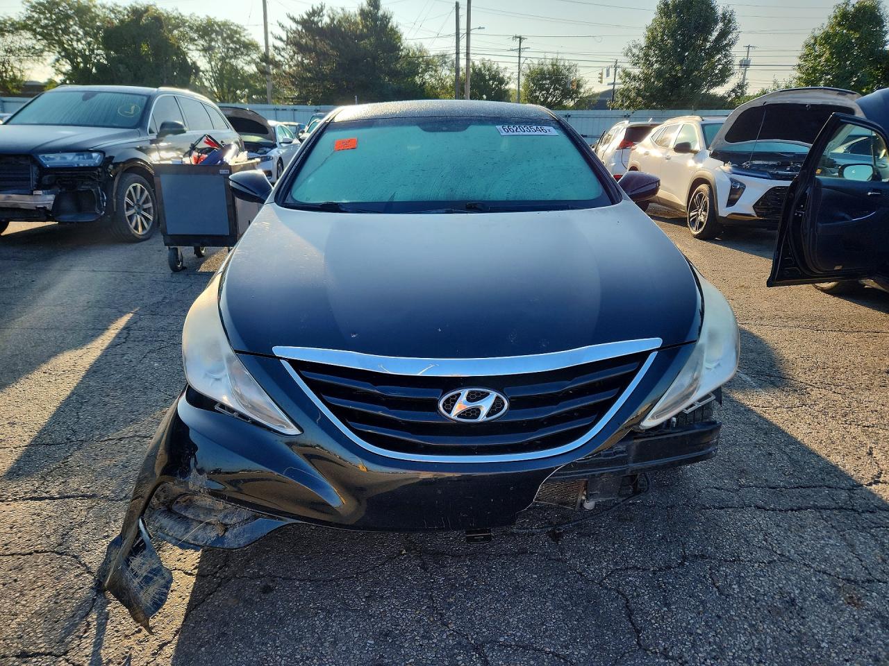 2013 Hyundai Sonata Gls Black vin: 5NPEB4AC2DH713393