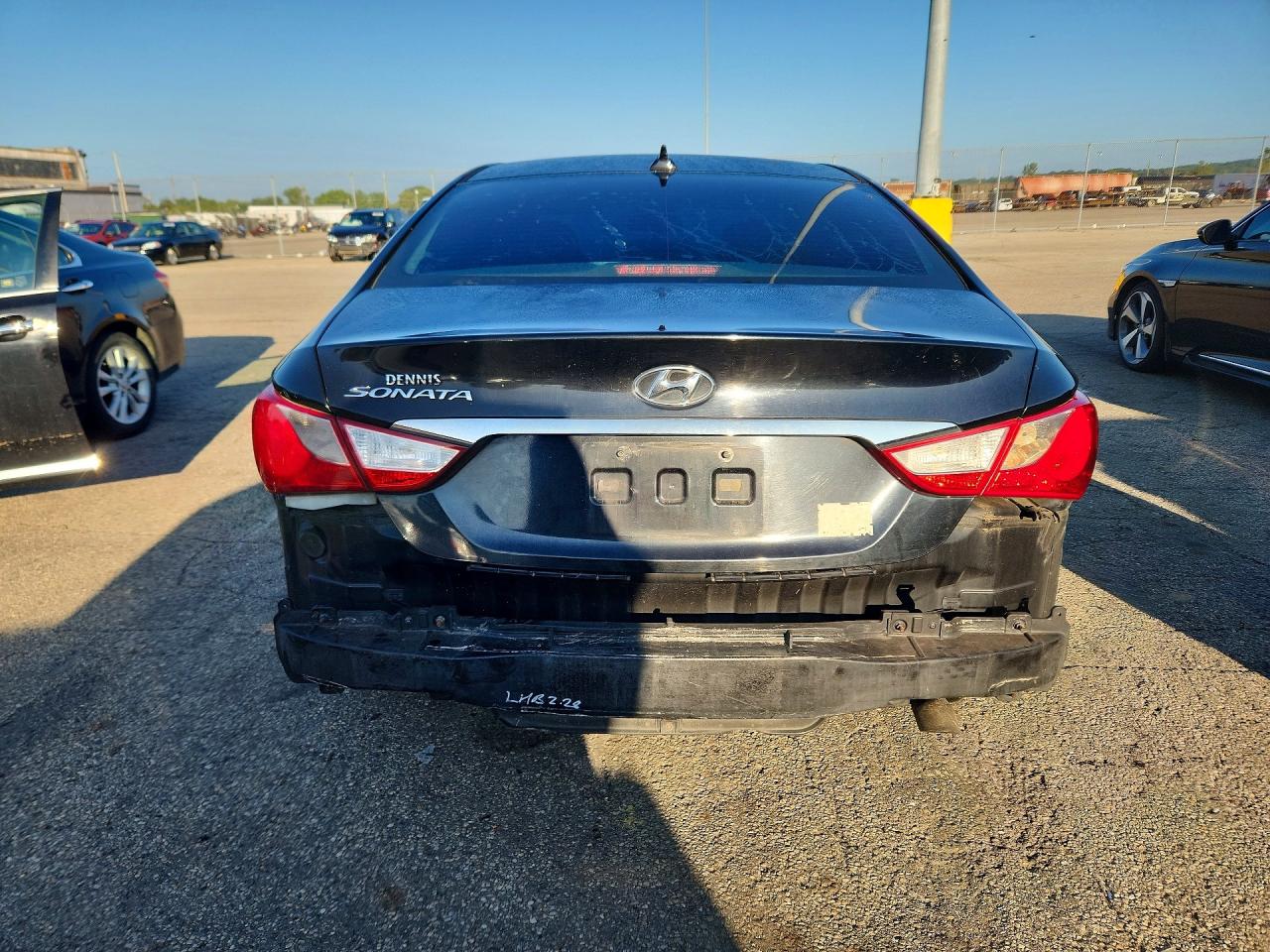 2013 Hyundai Sonata Gls Black vin: 5NPEB4AC2DH713393
