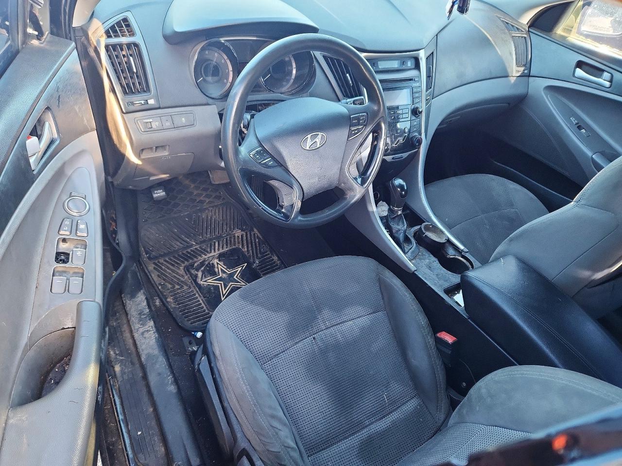 2013 Hyundai Sonata Gls Black vin: 5NPEB4AC2DH713393