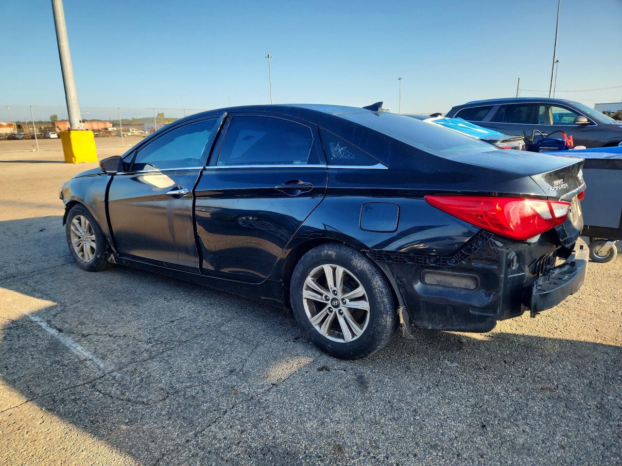 2013 Hyundai Sonata Gls Black vin: 5NPEB4AC2DH713393