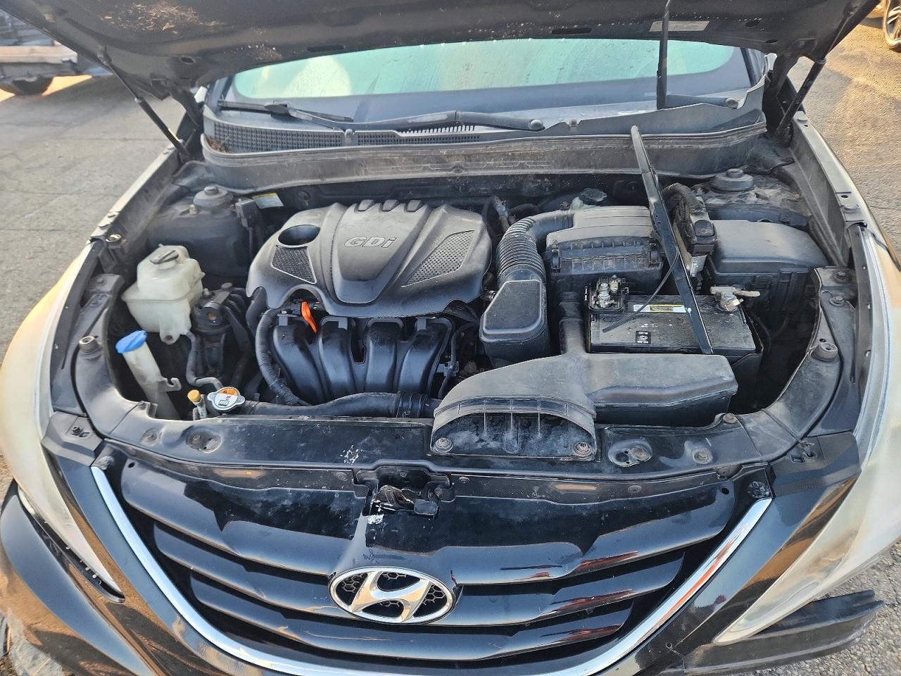 2013 Hyundai Sonata Gls Black vin: 5NPEB4AC2DH713393