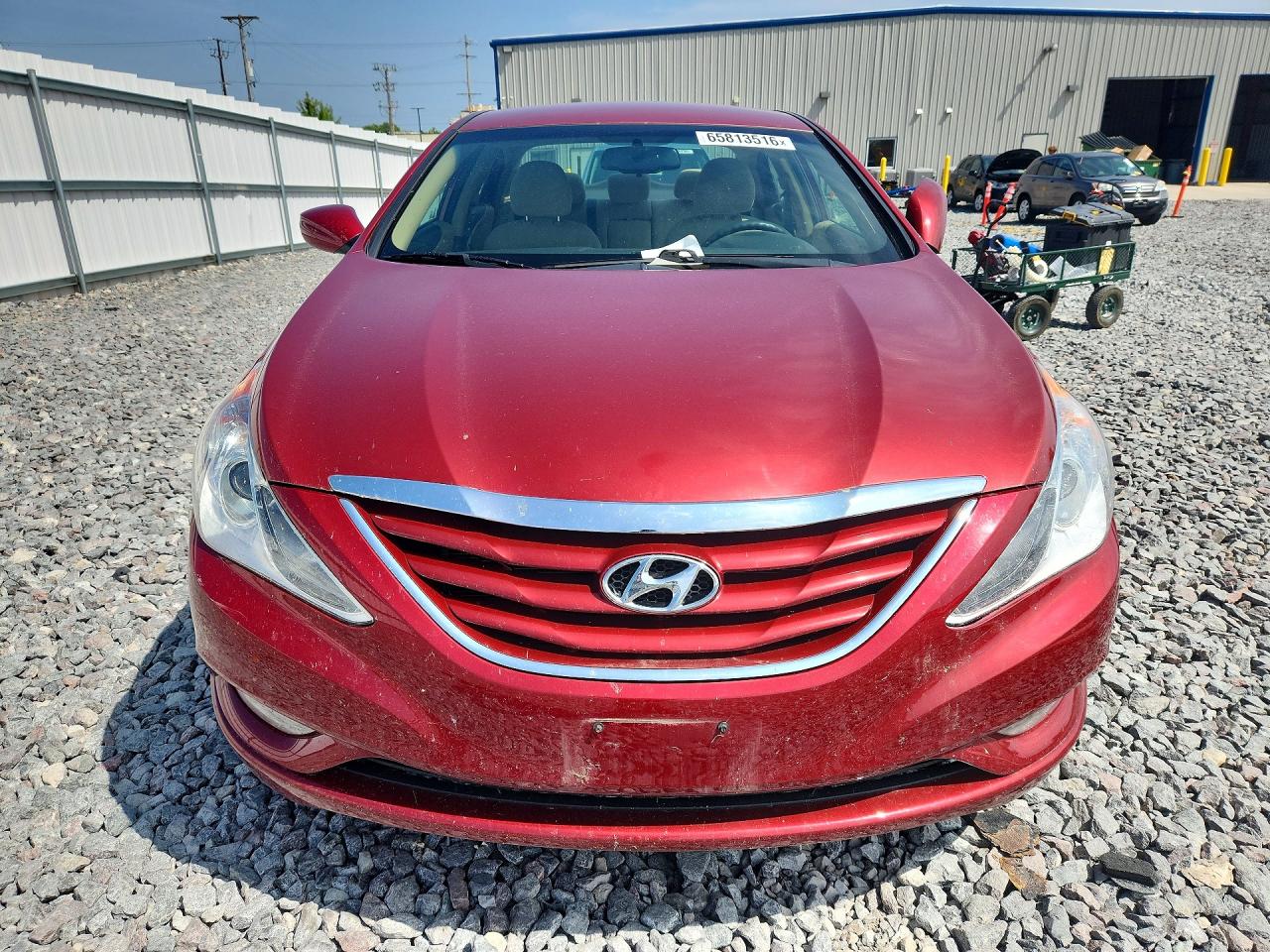 2013 Hyundai Sonata Gls Burgundy vin: 5NPEB4AC2DH714771