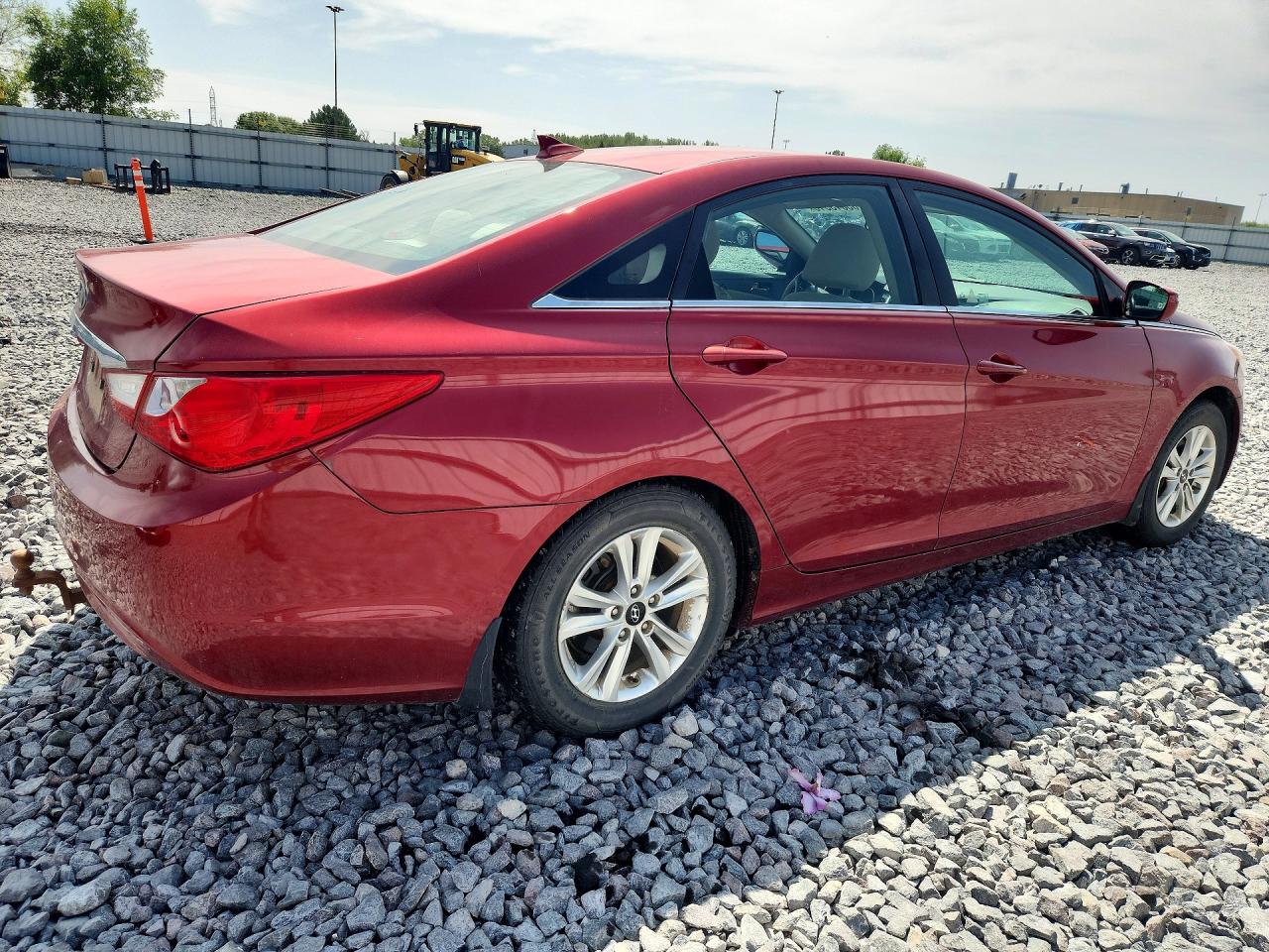 2013 Hyundai Sonata Gls Burgundy vin: 5NPEB4AC2DH714771