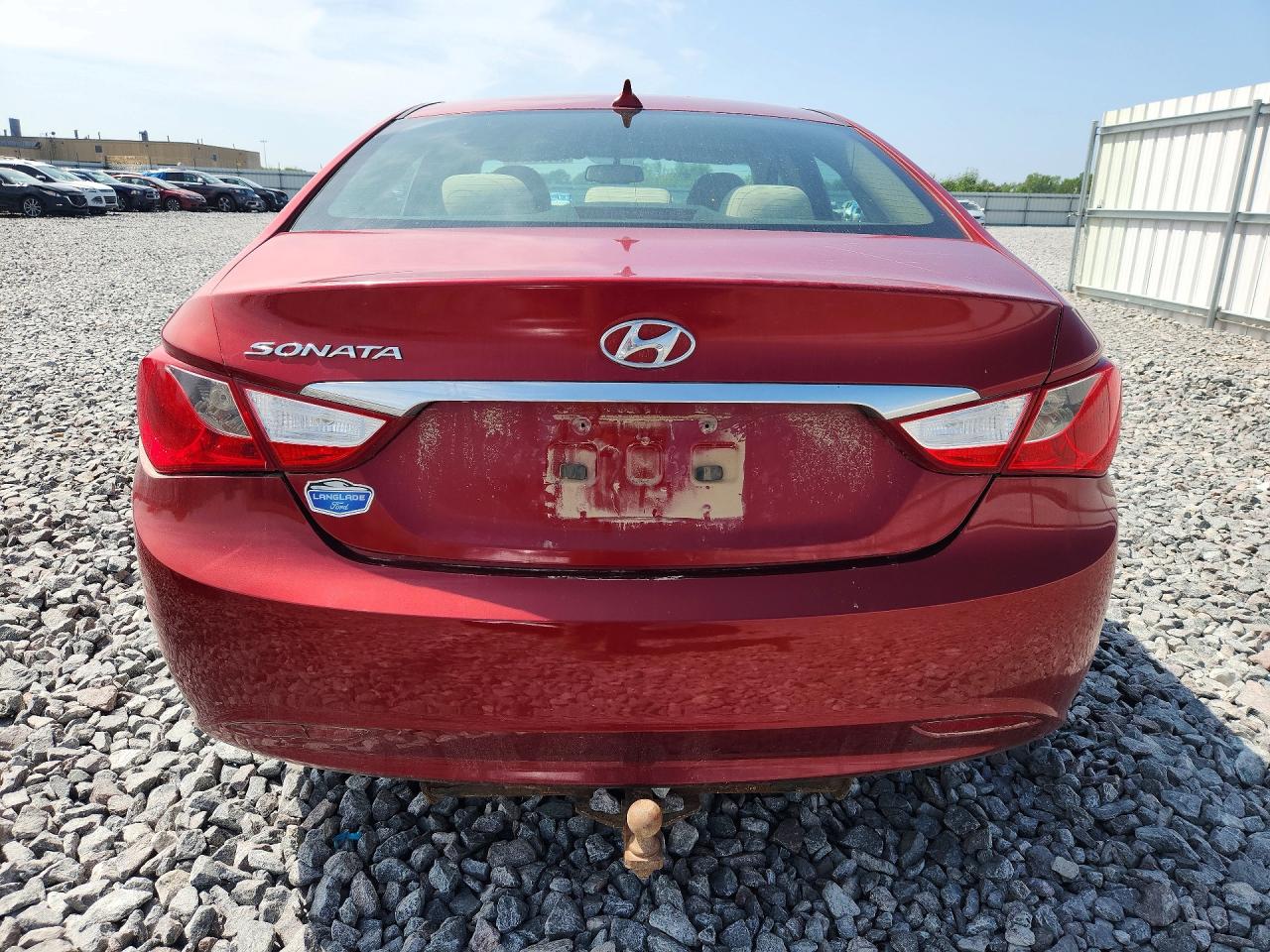 2013 Hyundai Sonata Gls Burgundy vin: 5NPEB4AC2DH714771