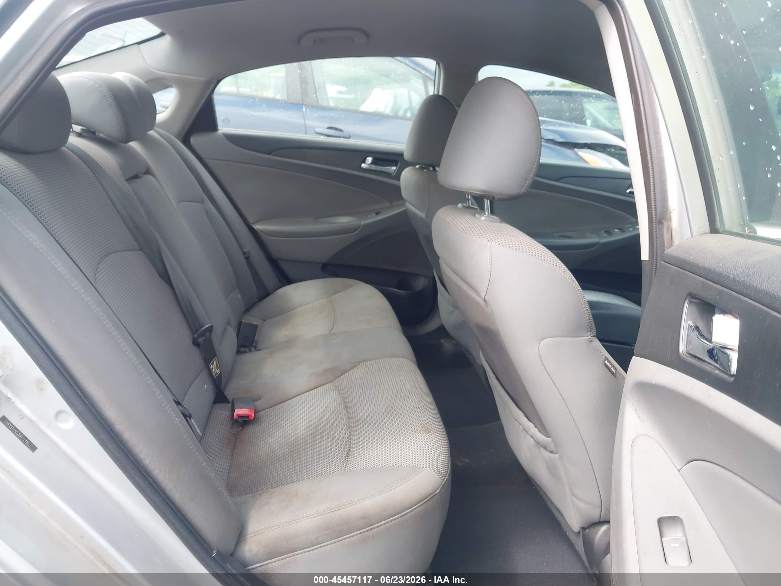 2013 Hyundai Sonata Gls Silver vin: 5NPEB4AC2DH714818