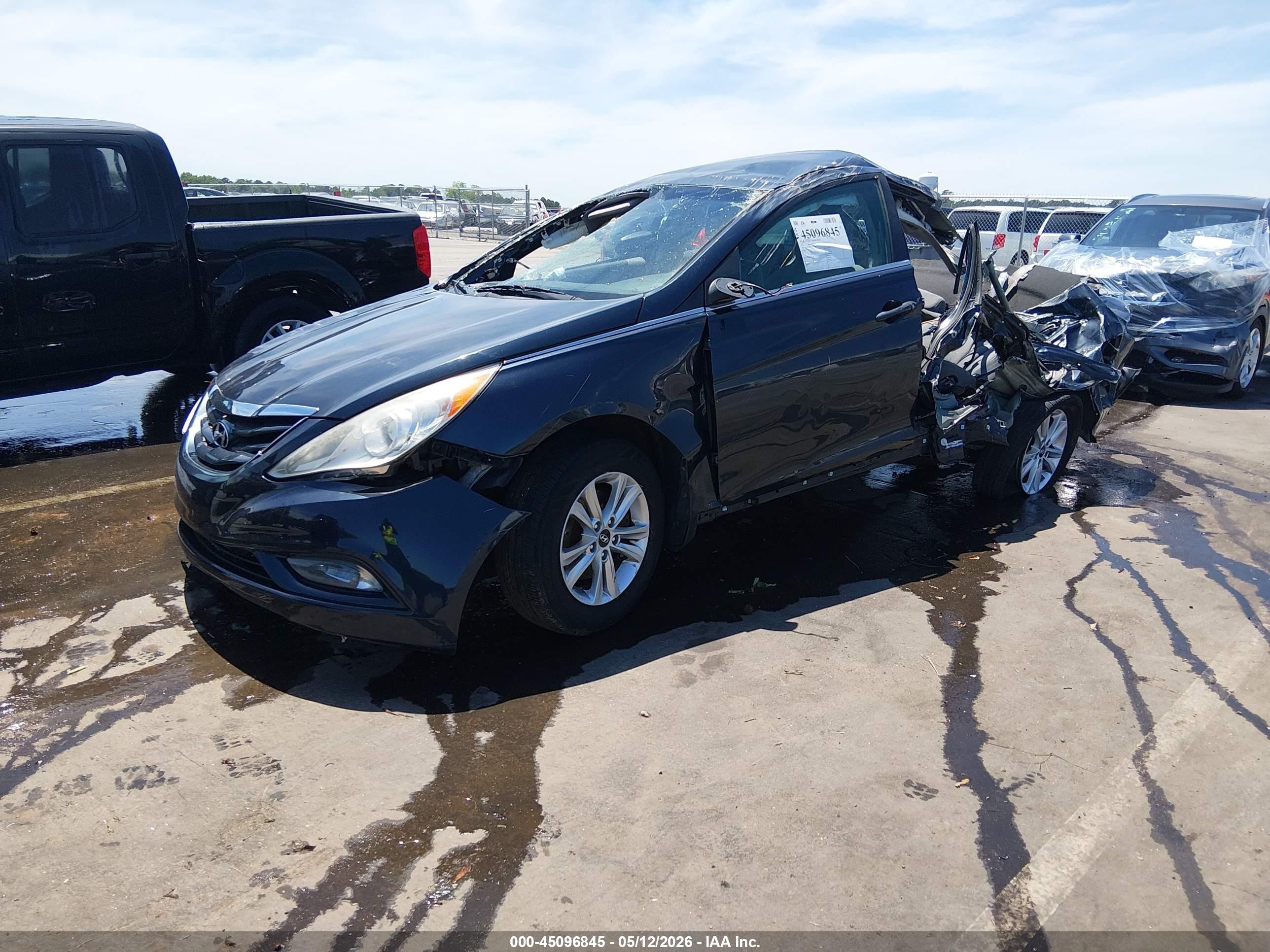 2013 Hyundai Sonata Gls Dark Blue vin: 5NPEB4AC2DH720070