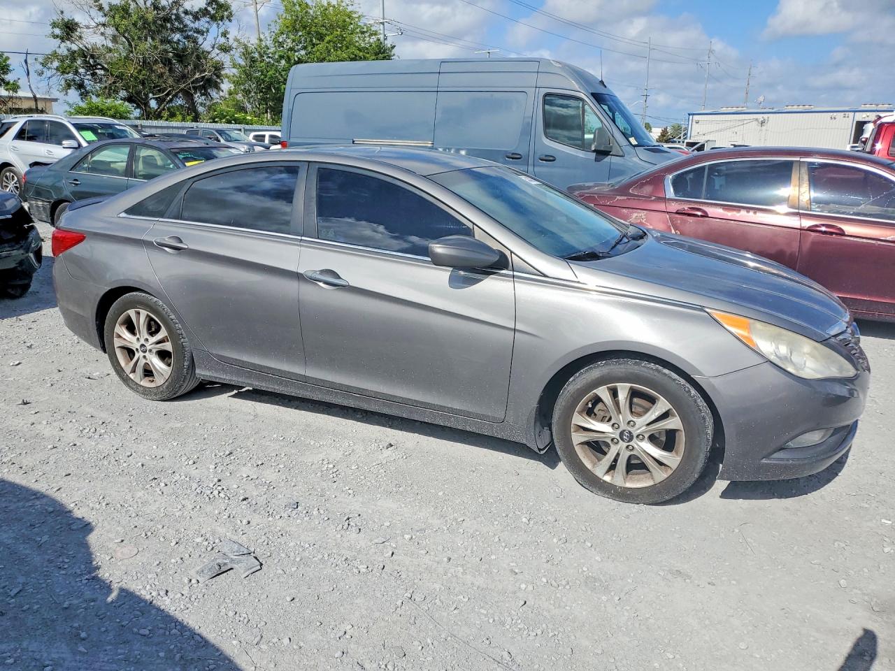 2013 Hyundai Sonata Gls Gray vin: 5NPEB4AC2DH723129