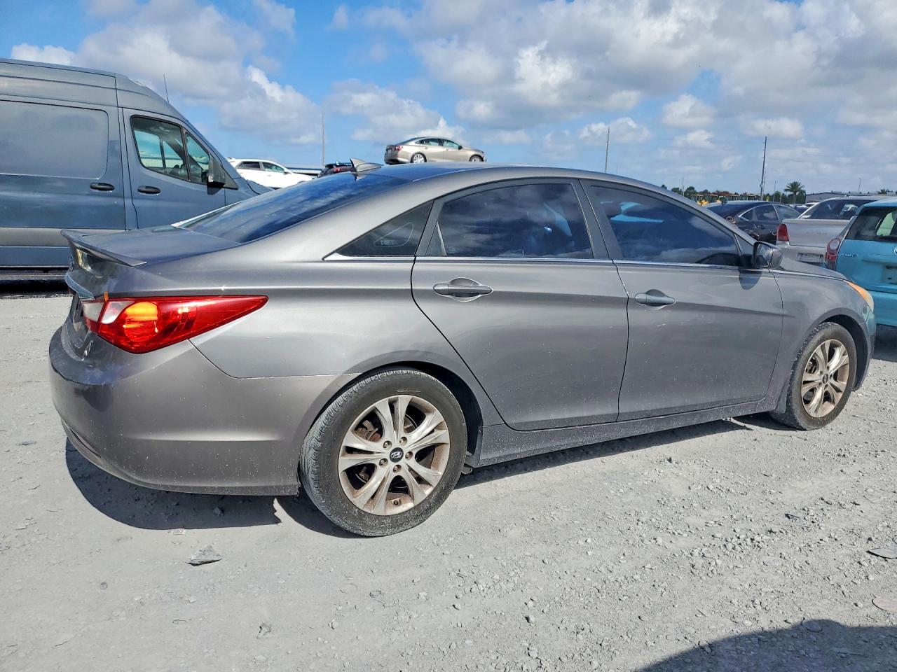 2013 Hyundai Sonata Gls Gray vin: 5NPEB4AC2DH723129