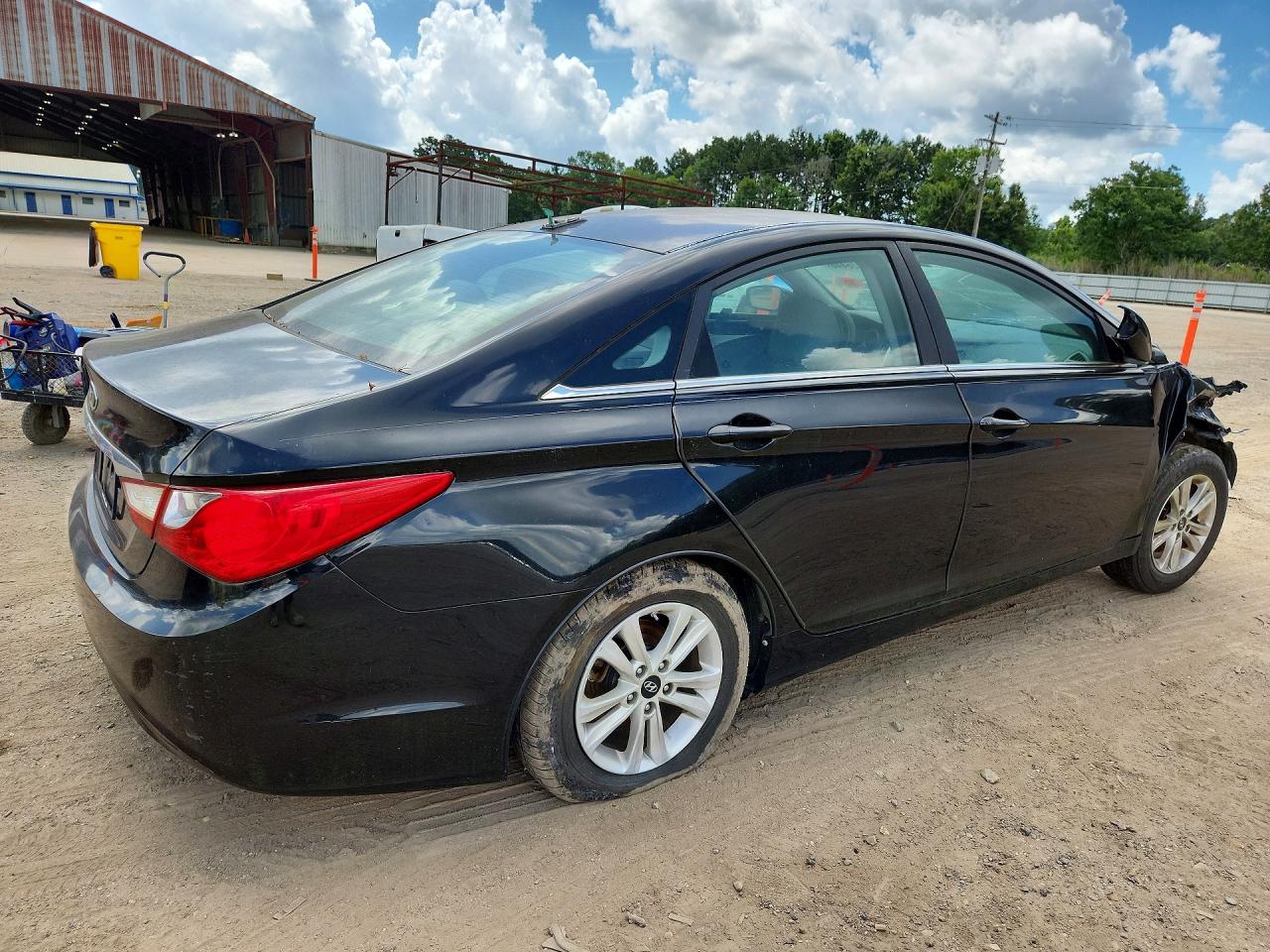 2013 Hyundai Sonata Gls Black vin: 5NPEB4AC2DH738150