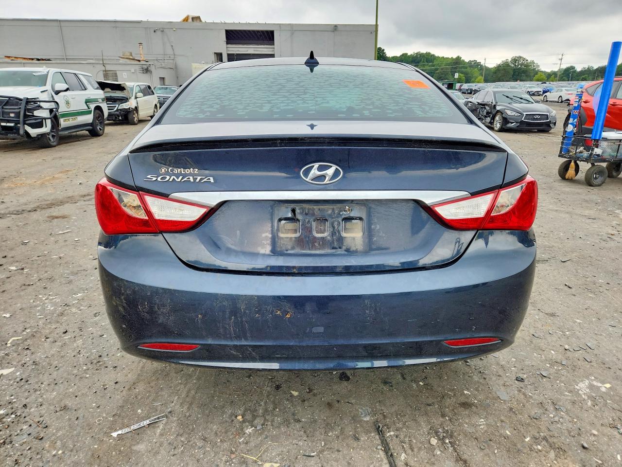 2013 Hyundai Sonata Gls Blue vin: 5NPEB4AC2DH739816