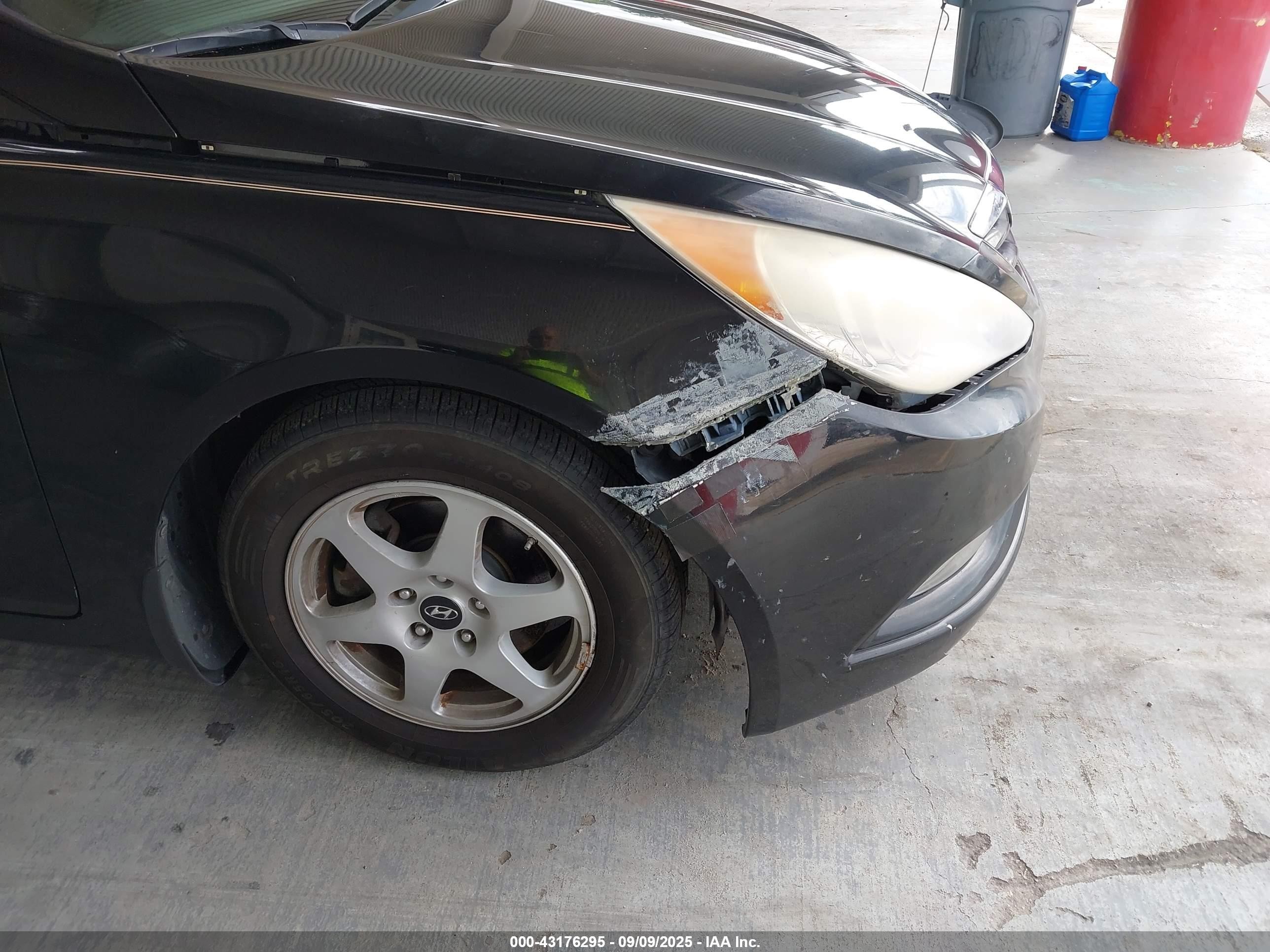 2013 Hyundai Sonata Gls Black vin: 5NPEB4AC2DH743185