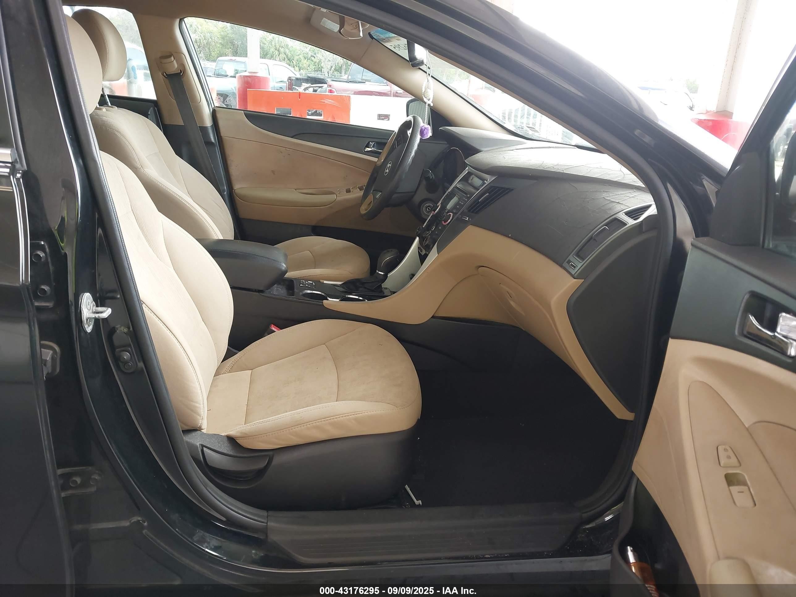 2013 Hyundai Sonata Gls Black vin: 5NPEB4AC2DH743185