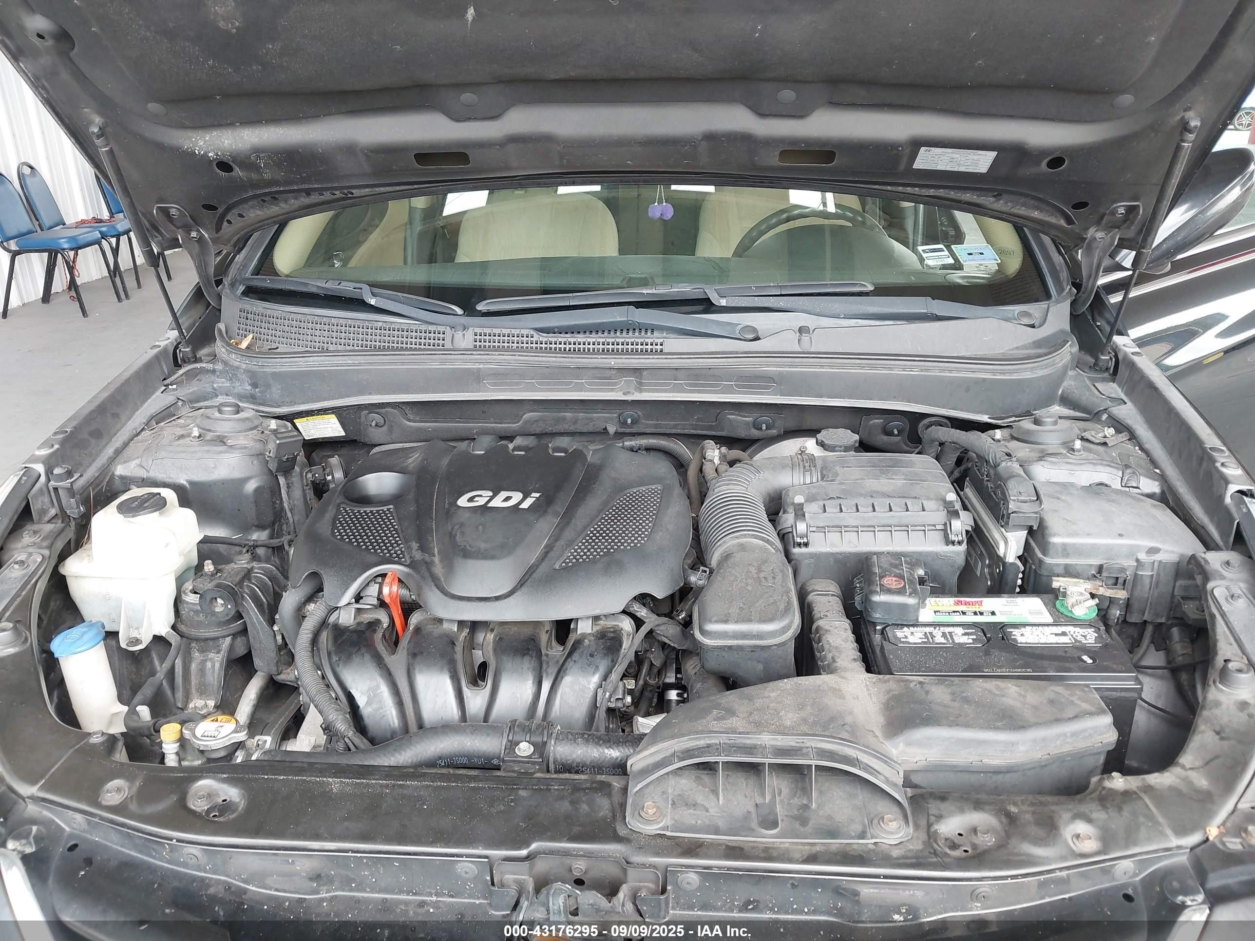 2013 Hyundai Sonata Gls Black vin: 5NPEB4AC2DH743185