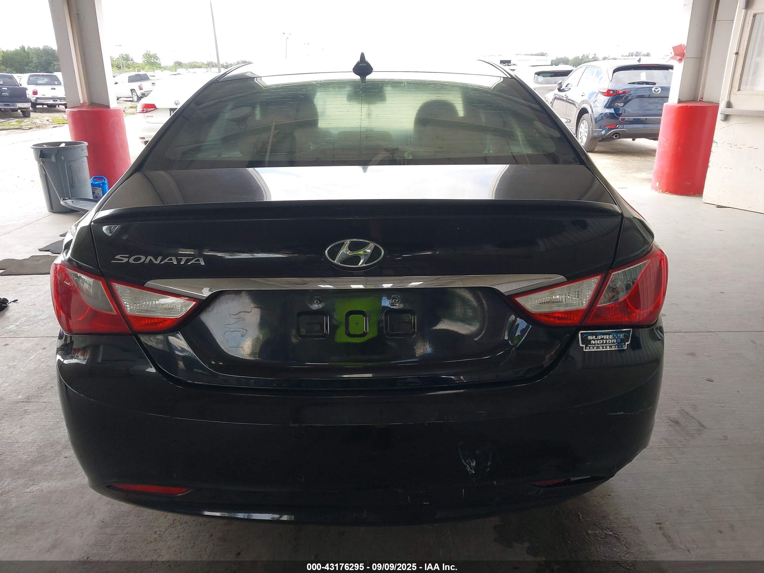 2013 Hyundai Sonata Gls Black vin: 5NPEB4AC2DH743185