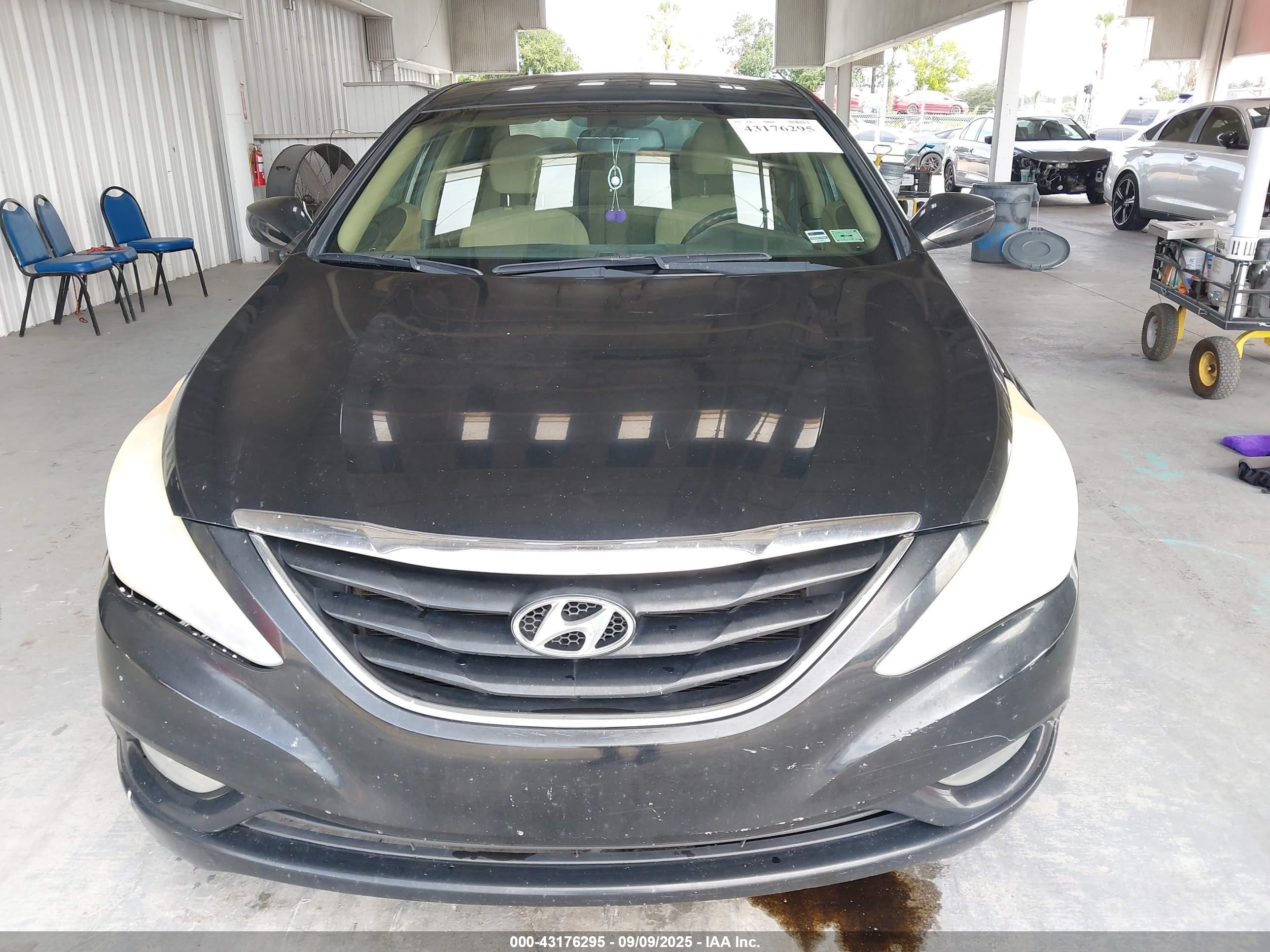 2013 Hyundai Sonata Gls Black vin: 5NPEB4AC2DH743185