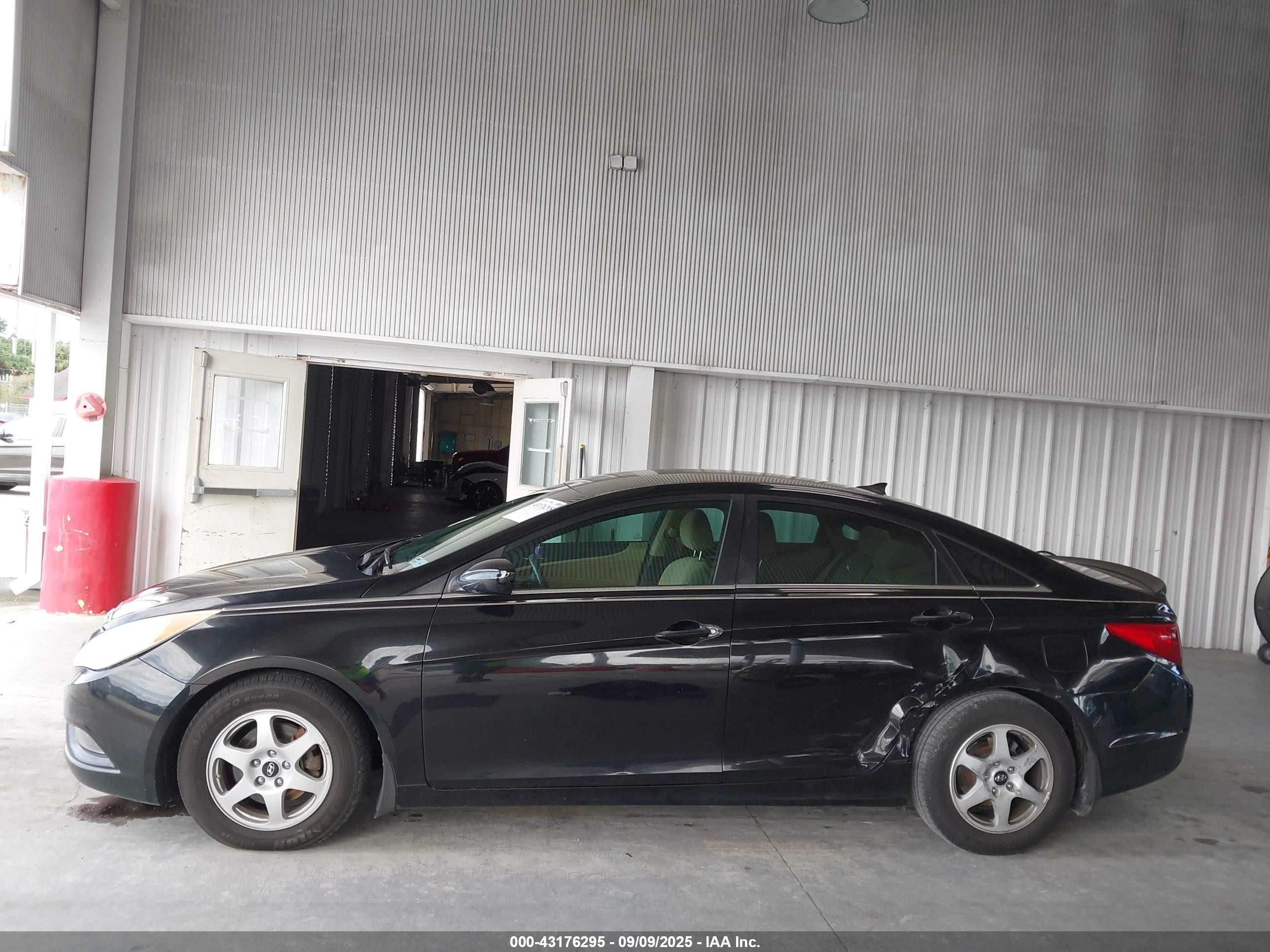 2013 Hyundai Sonata Gls Black vin: 5NPEB4AC2DH743185