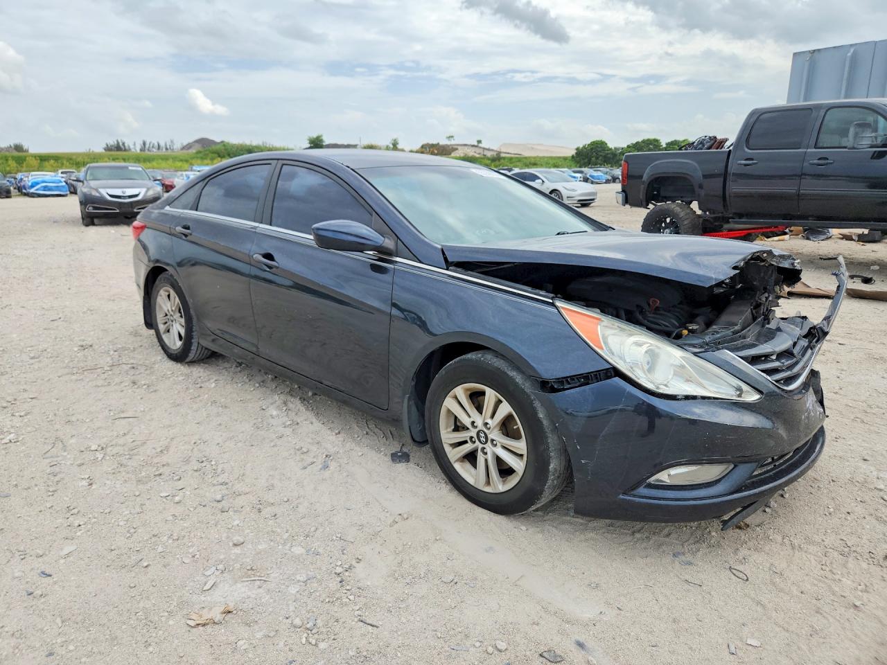 2013 Hyundai Sonata Gls Black vin: 5NPEB4AC2DH749715