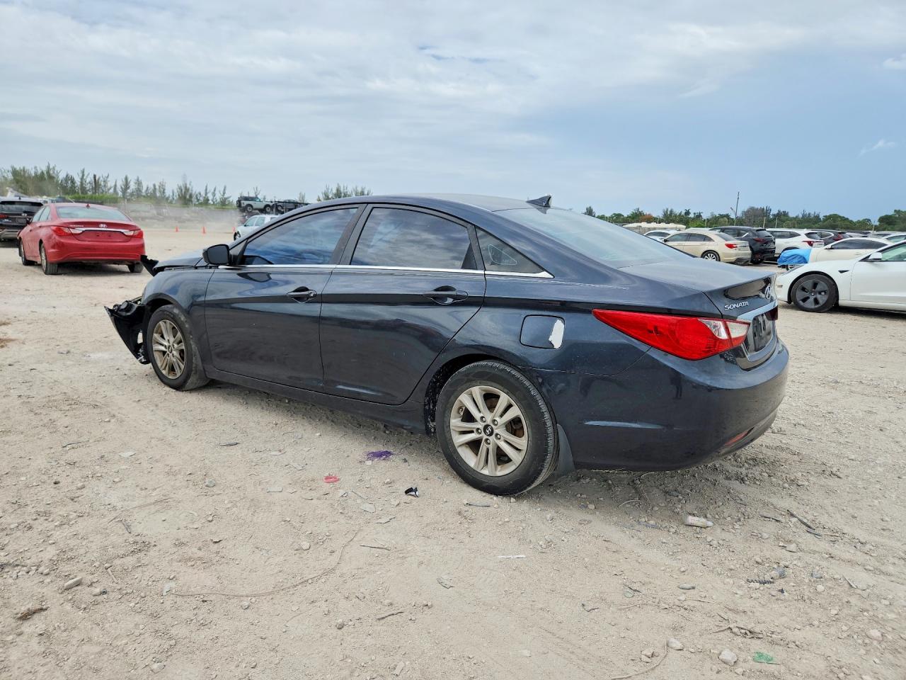 2013 Hyundai Sonata Gls Black vin: 5NPEB4AC2DH749715