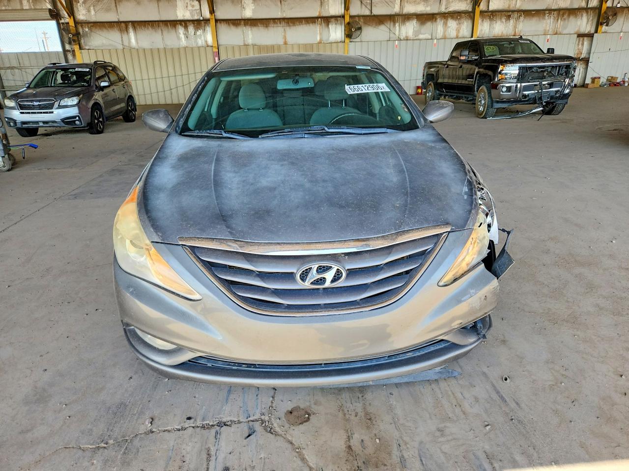 2013 Hyundai Sonata Gls Gray vin: 5NPEB4AC2DH754087