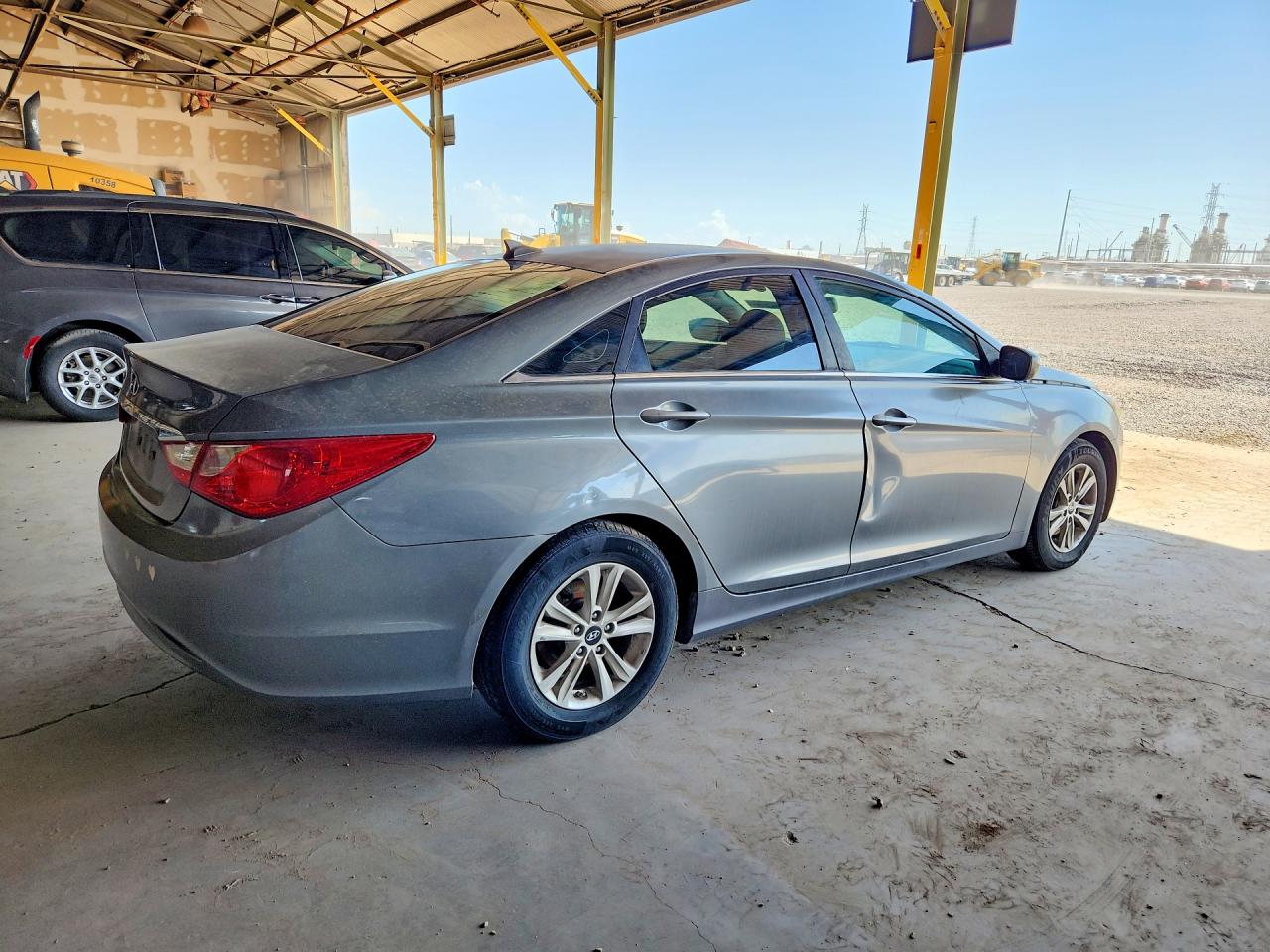 2013 Hyundai Sonata Gls Gray vin: 5NPEB4AC2DH754087