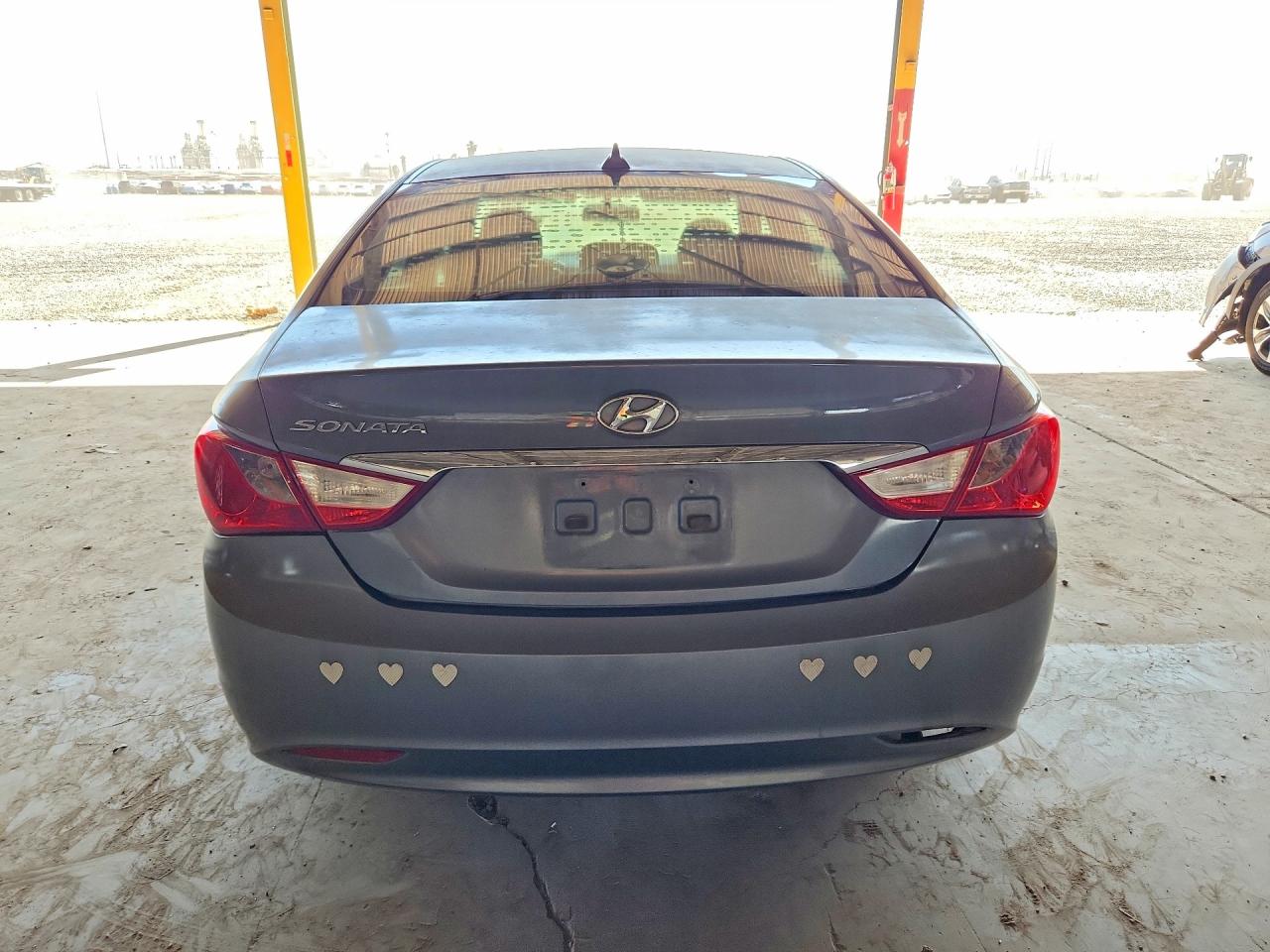 2013 Hyundai Sonata Gls Gray vin: 5NPEB4AC2DH754087