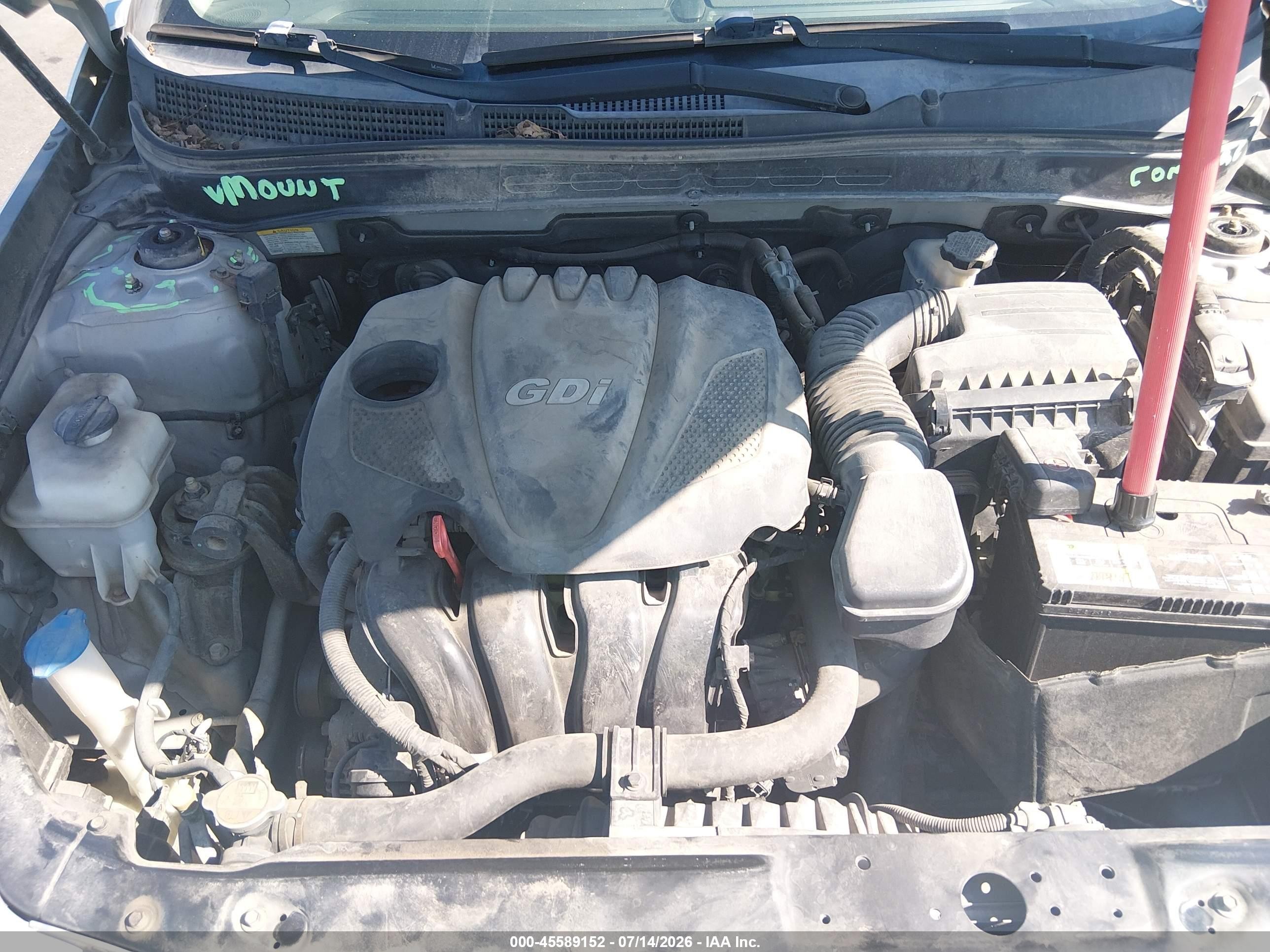 2013 Hyundai Sonata Gls Silver vin: 5NPEB4AC2DH758785