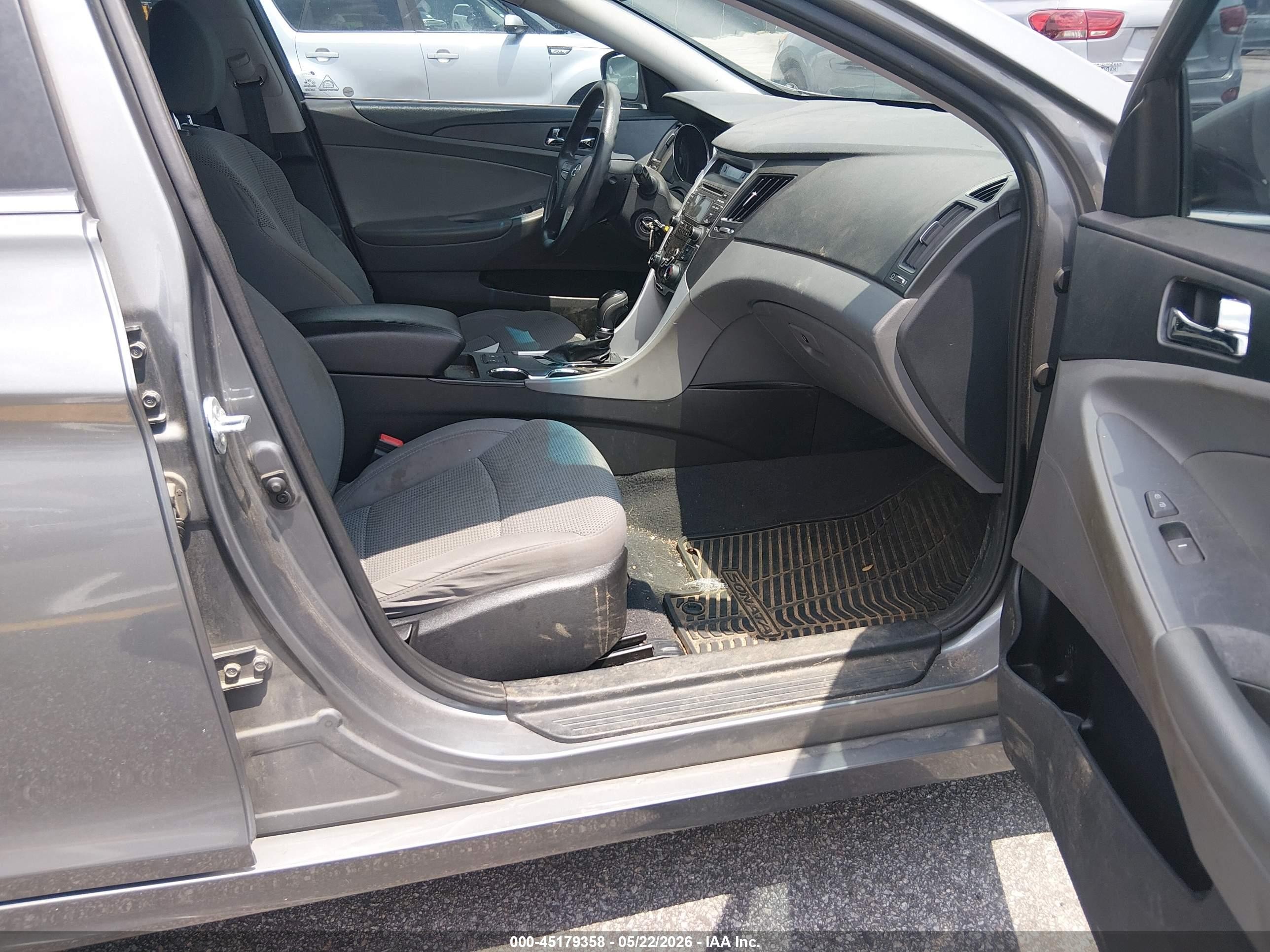 2013 Hyundai Sonata Gls Gray vin: 5NPEB4AC2DH761573