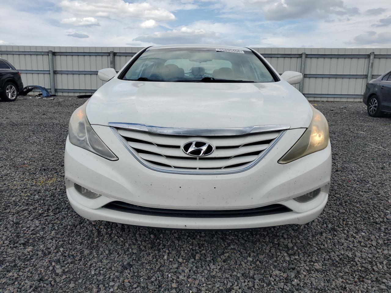 2013 Hyundai Sonata Gls White vin: 5NPEB4AC2DH779068