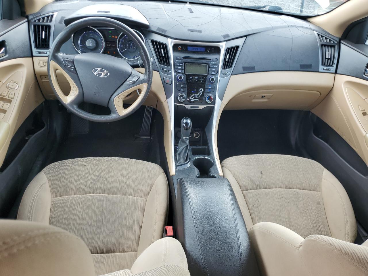 2013 Hyundai Sonata Gls White vin: 5NPEB4AC2DH779068