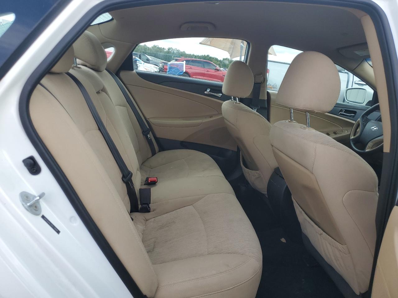 2013 Hyundai Sonata Gls White vin: 5NPEB4AC2DH779068