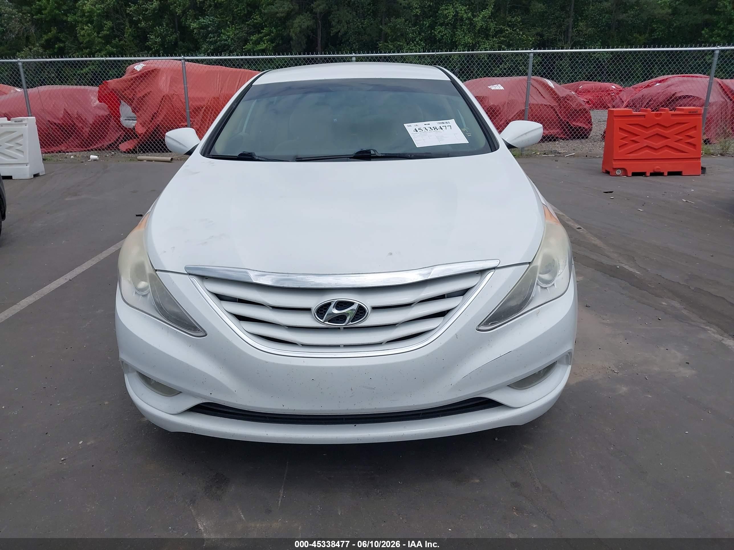 2013 Hyundai Sonata Gls Белый vin: 5NPEB4AC2DH784531