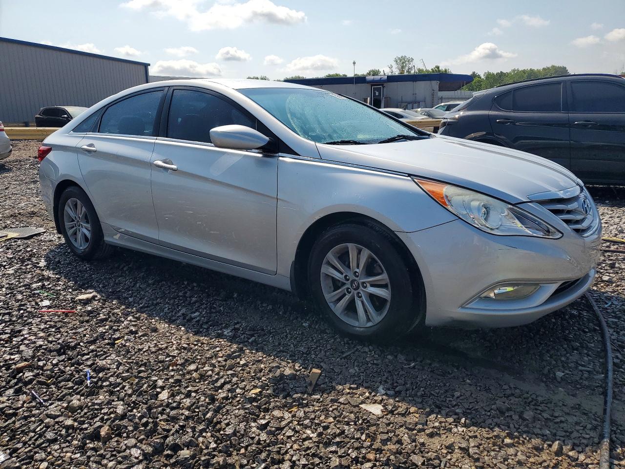 2013 Hyundai Sonata Gls Silver vin: 5NPEB4AC2DH797683