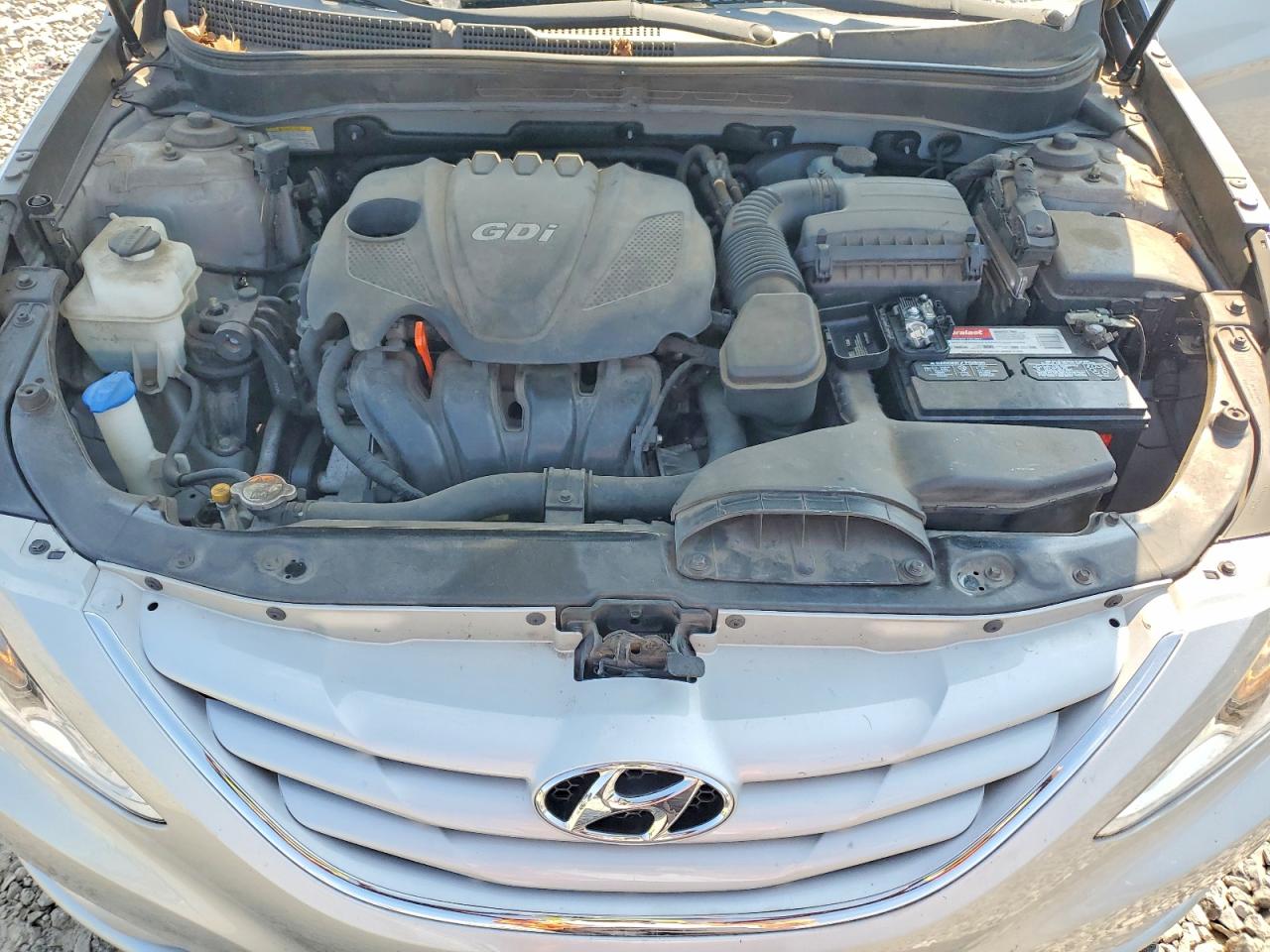 2013 Hyundai Sonata Gls Silver vin: 5NPEB4AC2DH797683