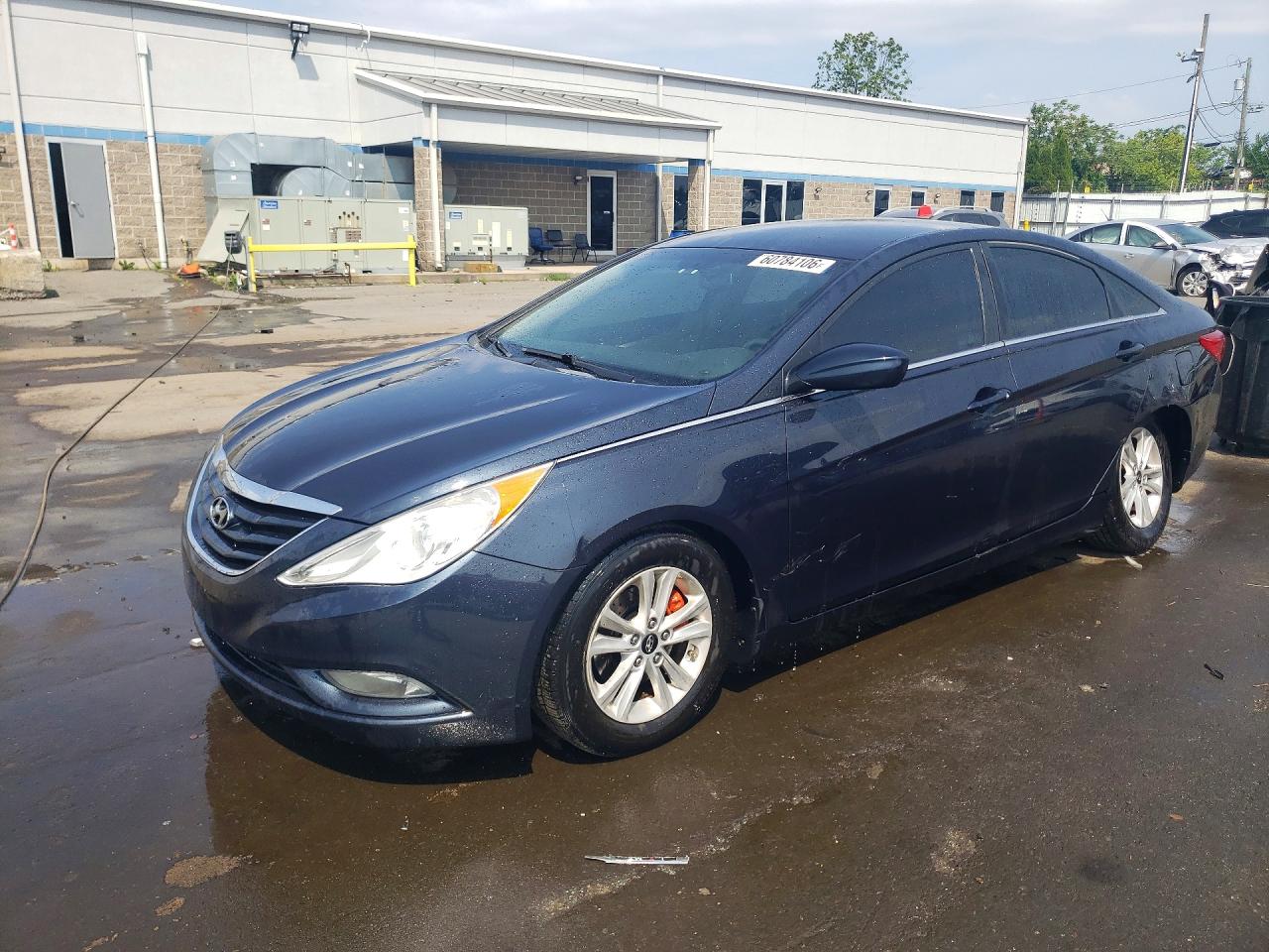 2013 Hyundai Sonata Gls Blue vin: 5NPEB4AC2DH801330