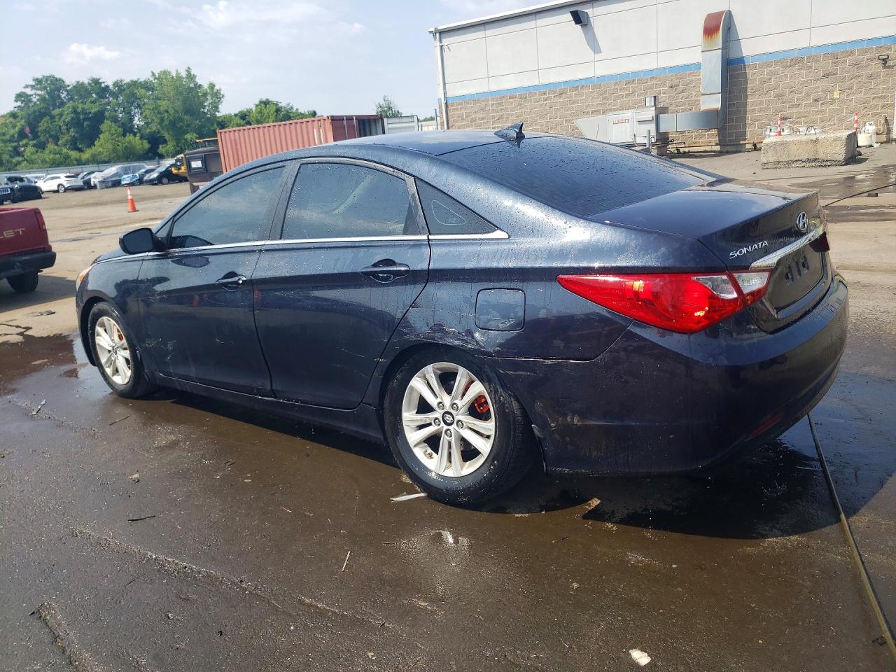 2013 Hyundai Sonata Gls Blue vin: 5NPEB4AC2DH801330
