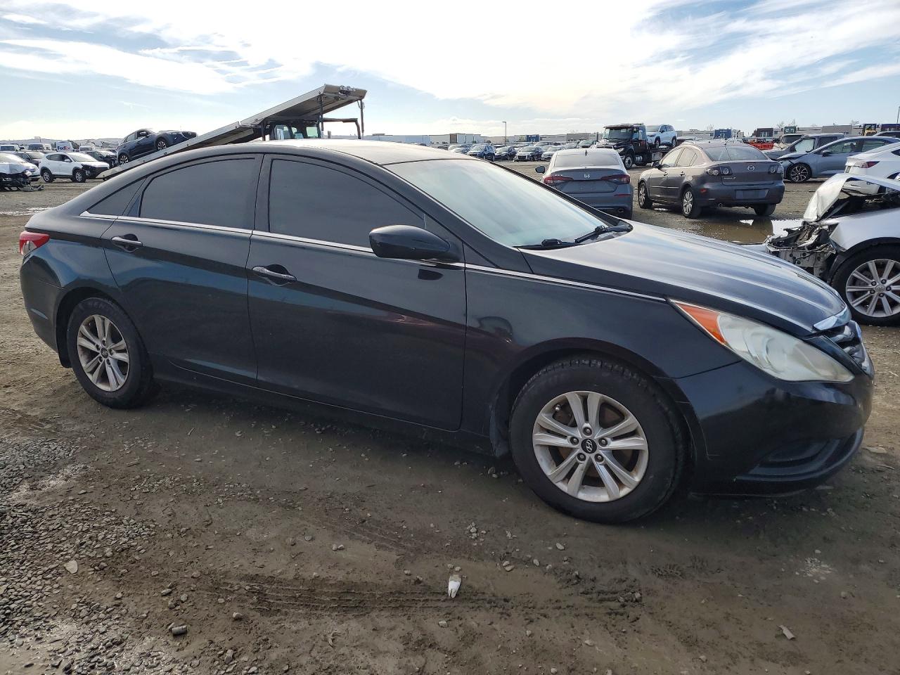 2013 Hyundai Sonata Gls Black vin: 5NPEB4AC2DH805815