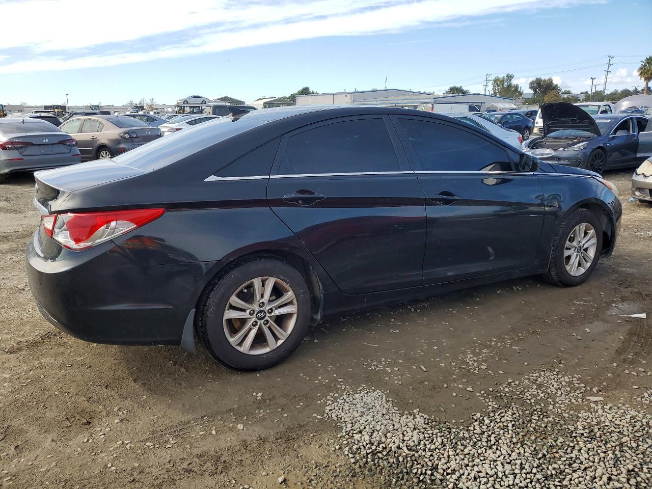 2013 Hyundai Sonata Gls Black vin: 5NPEB4AC2DH805815