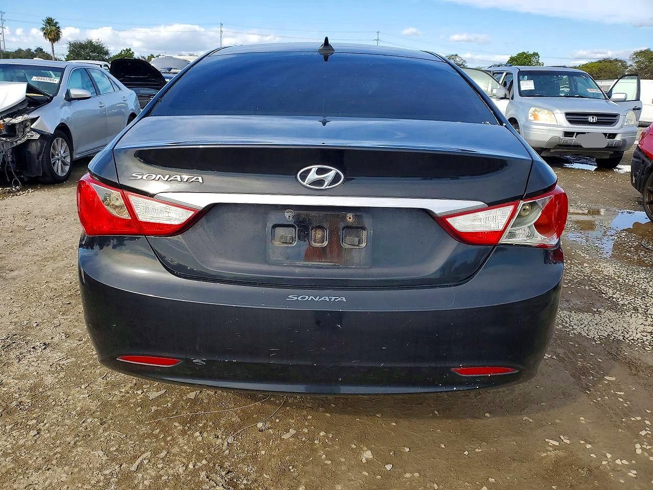 2013 Hyundai Sonata Gls Black vin: 5NPEB4AC2DH805815