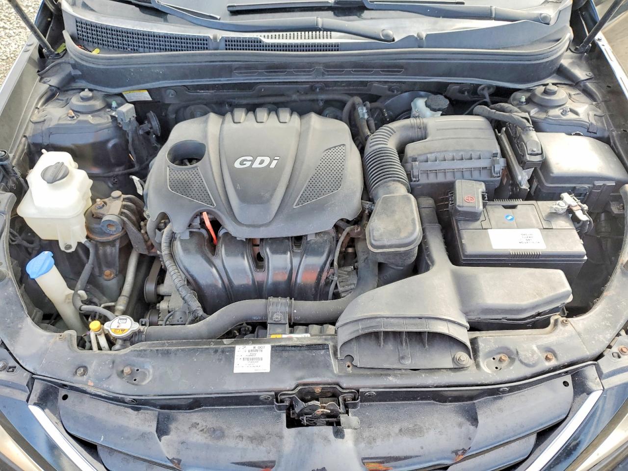 2013 Hyundai Sonata Gls Black vin: 5NPEB4AC2DH805815