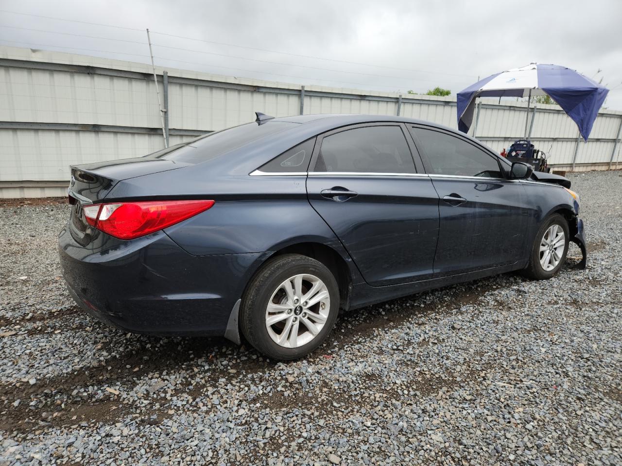 2013 Hyundai Sonata Blue vin: 5NPEB4AC2DH806446