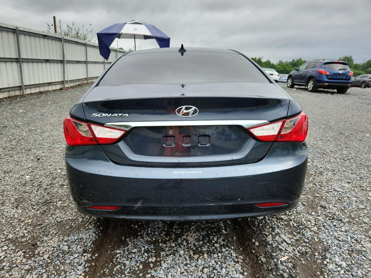 2013 Hyundai Sonata Blue vin: 5NPEB4AC2DH806446