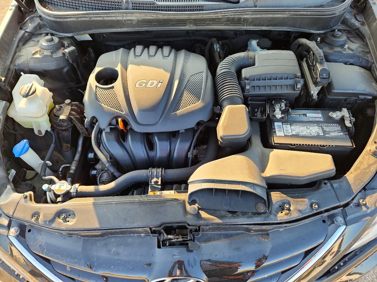 2013 Hyundai Sonata Gls Black vin: 5NPEB4AC2DH808181