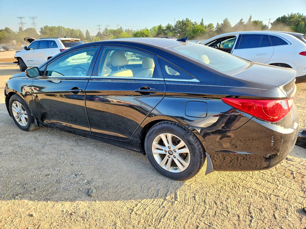 2013 Hyundai Sonata Gls Black vin: 5NPEB4AC2DH808181