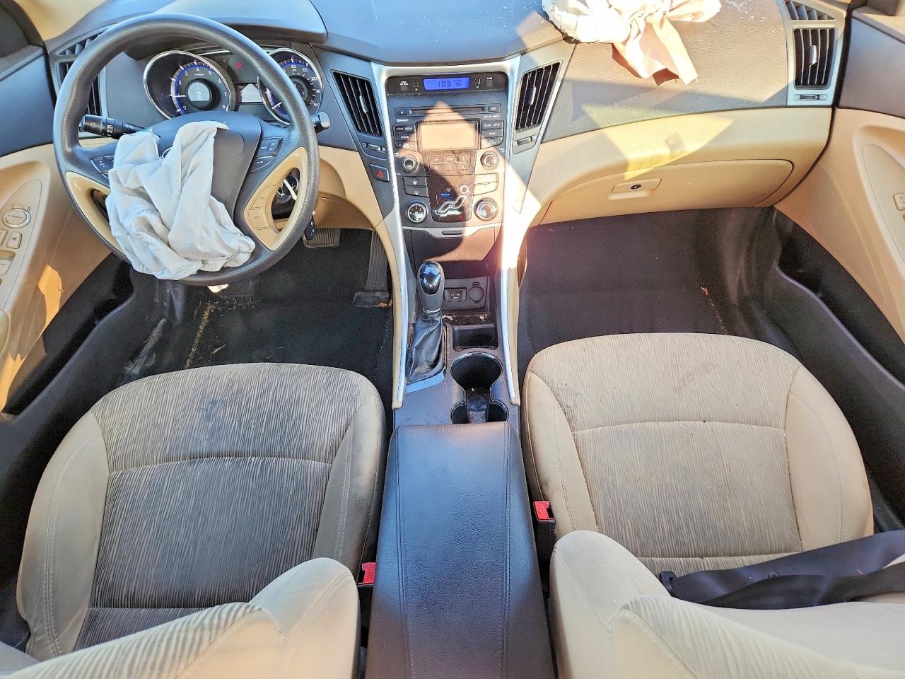 2013 Hyundai Sonata Gls Black vin: 5NPEB4AC2DH808181