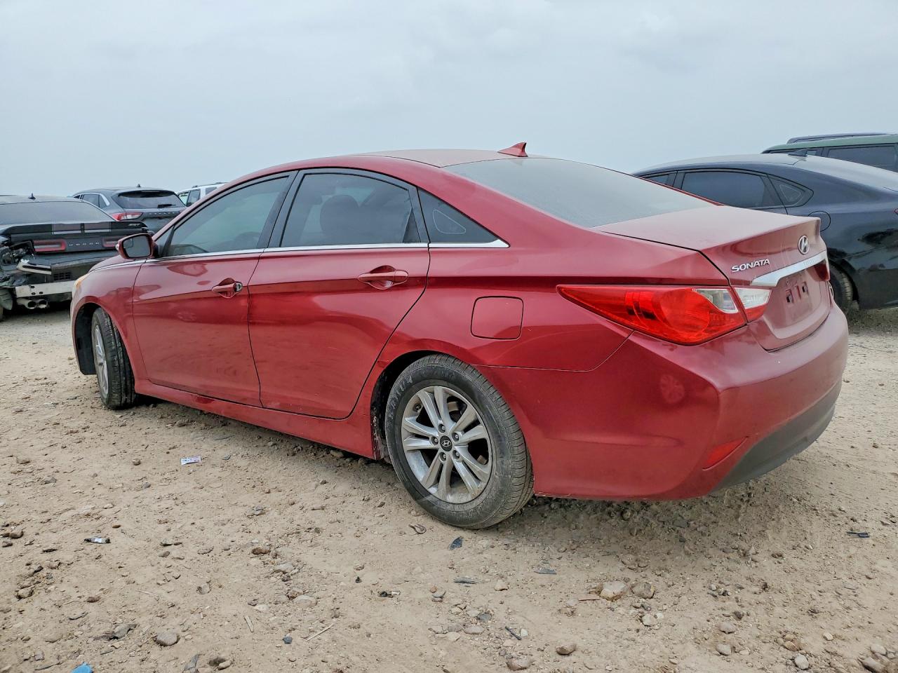 2014 Hyundai Sonata Gls Красный vin: 5NPEB4AC2EH827086