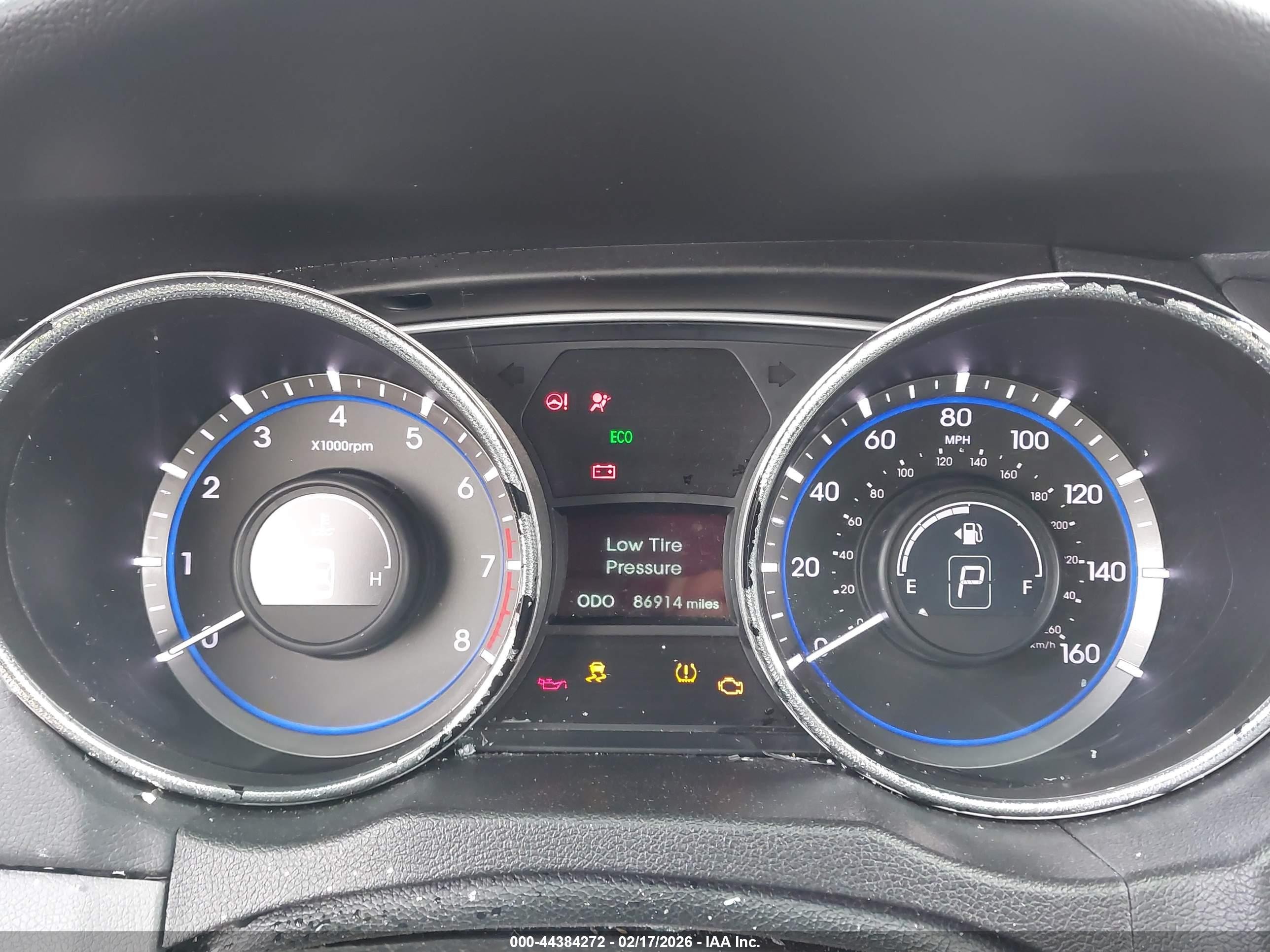 2014 Hyundai Sonata Gls Silver vin: 5NPEB4AC2EH827296