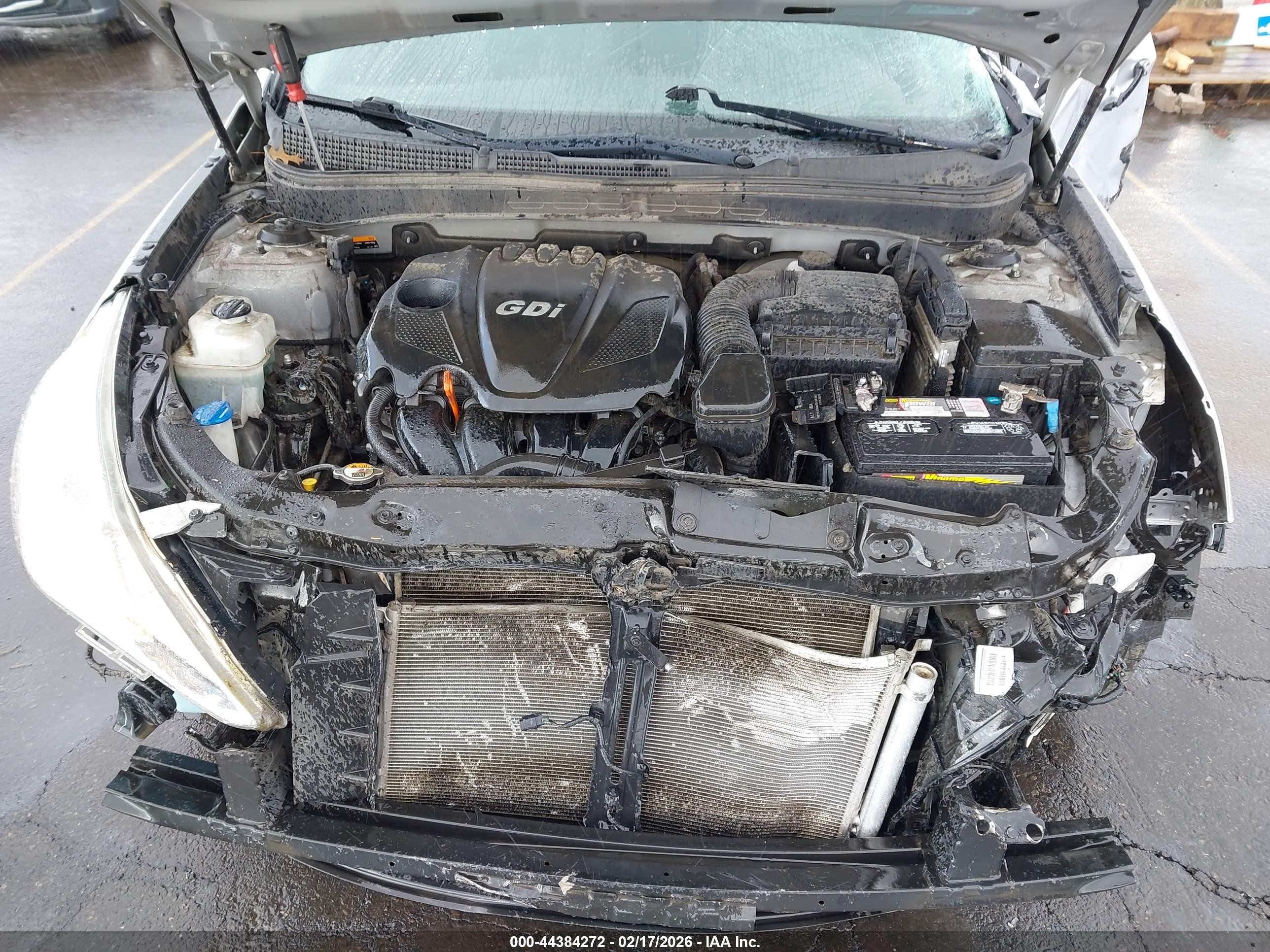2014 Hyundai Sonata Gls Silver vin: 5NPEB4AC2EH827296